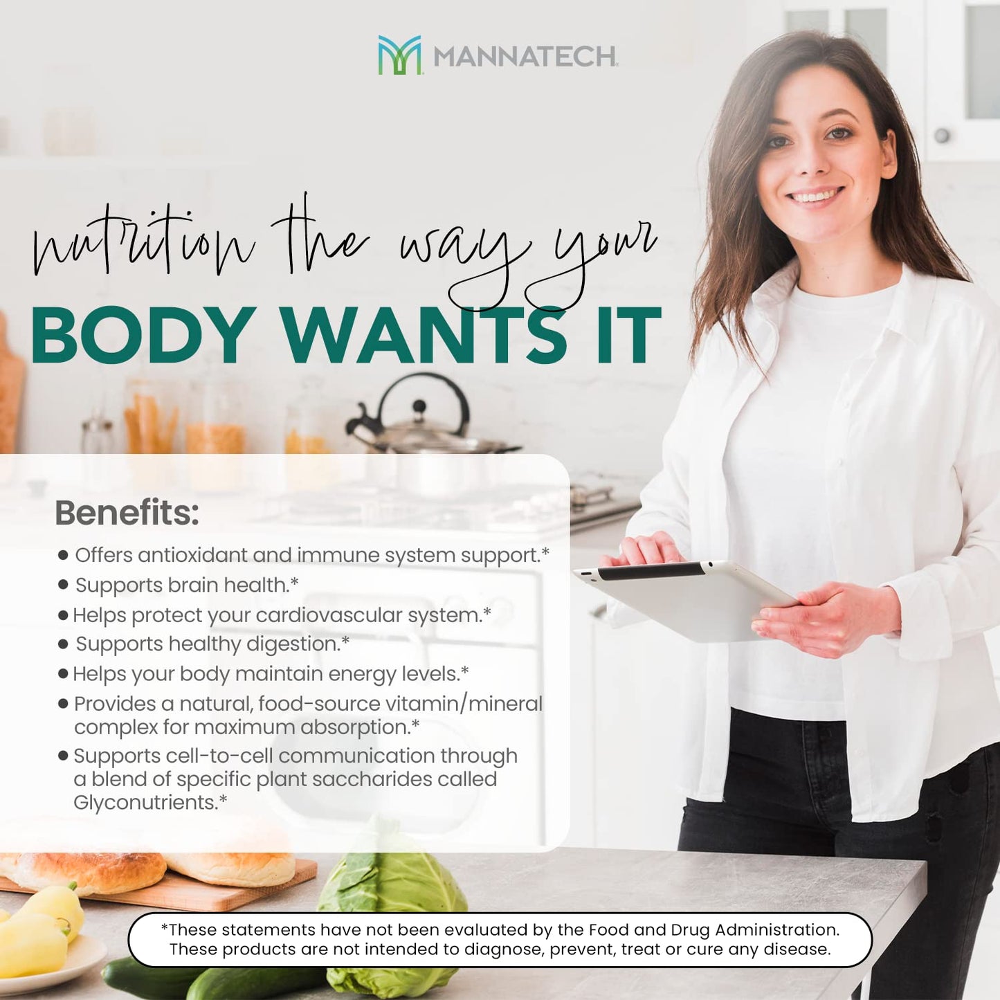 Mannatech NutriVerus Glyconutritional Supplement Powder 5.3 Ounce