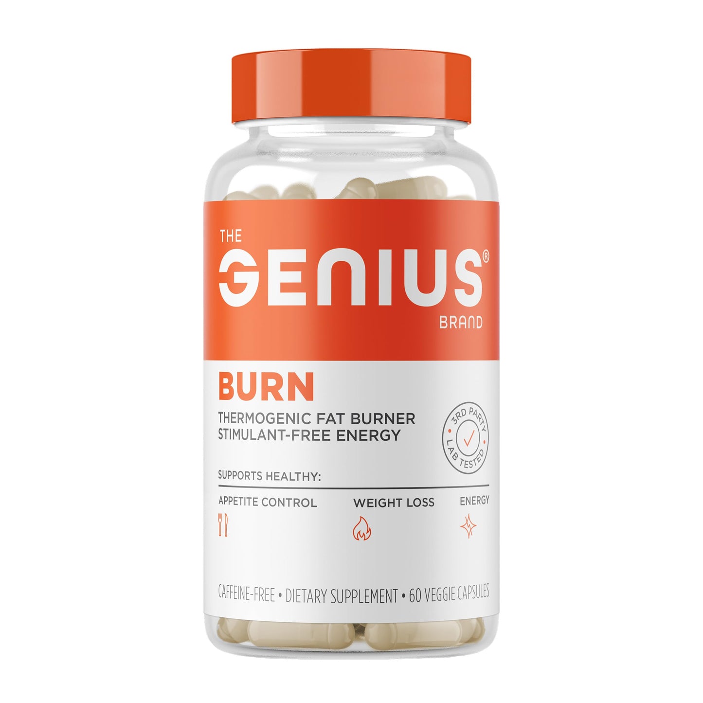 The Genius Brand Thermogenic Fat Burner Capsule 60 Count
