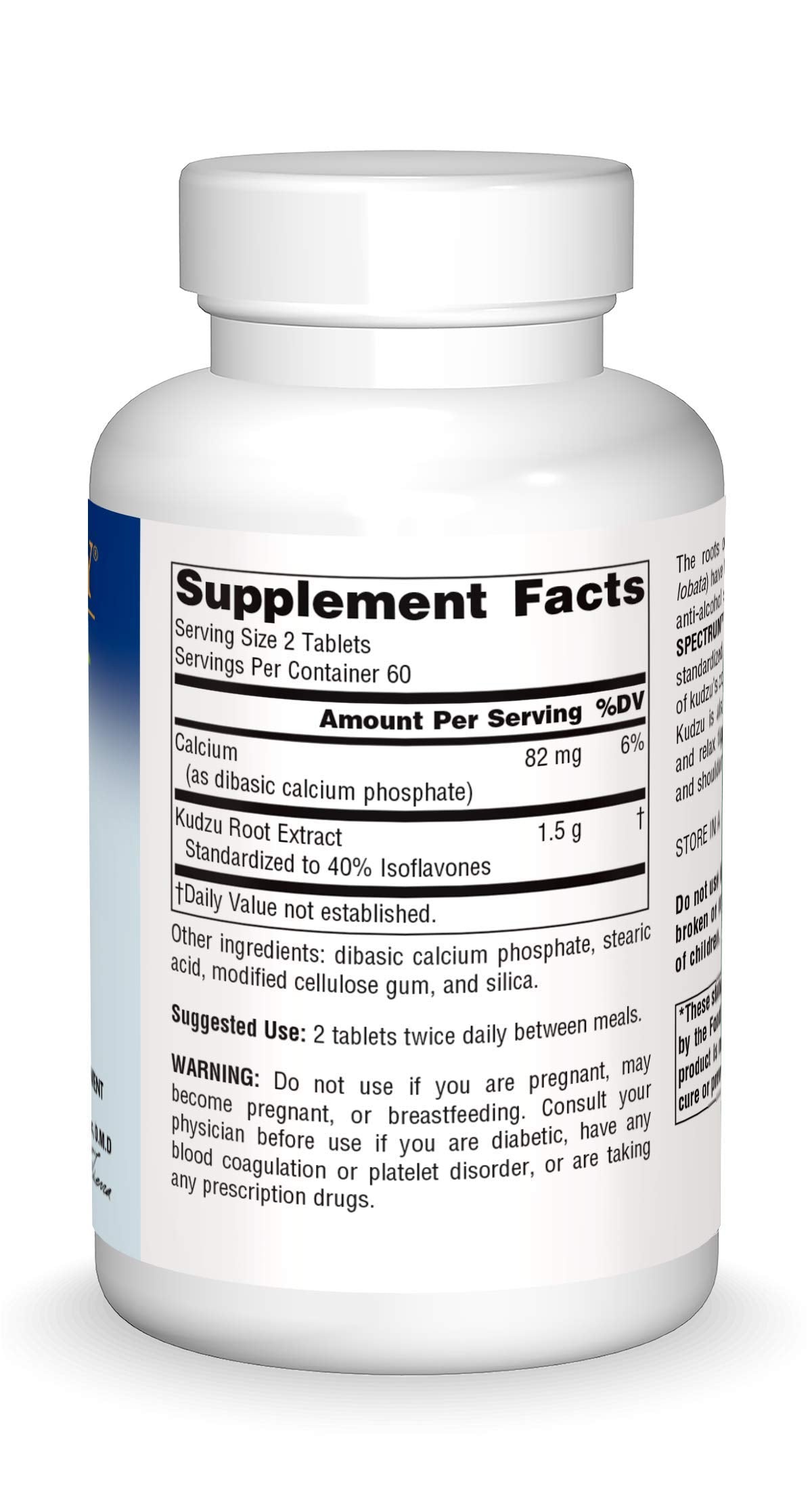 Planetary Herbals Full Spectrum Kudzu Tablets, 120 Count