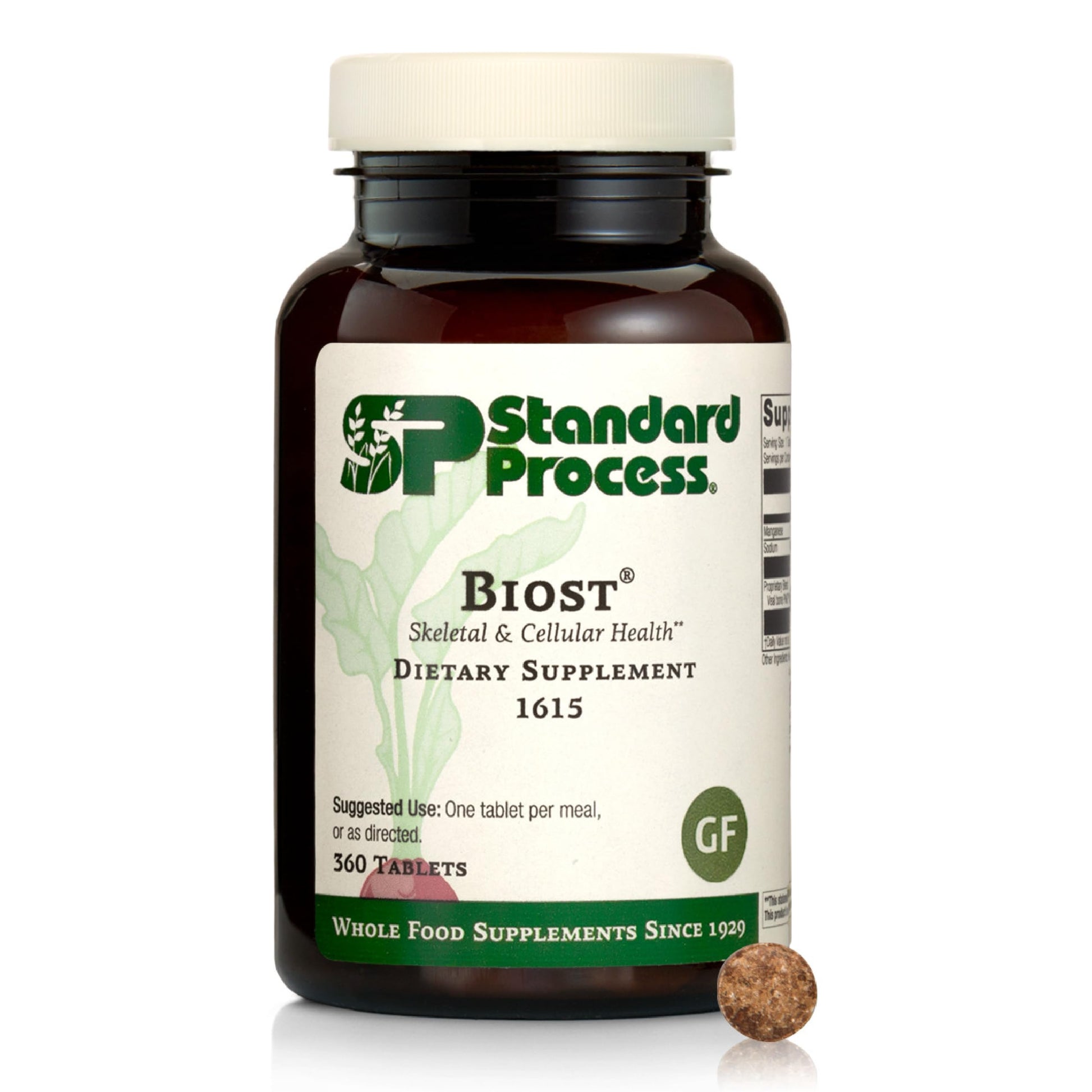 Standard Process Inc. Biost Skeletal & Cellular Health Dietary Supplement Tablet 360 Tablets
