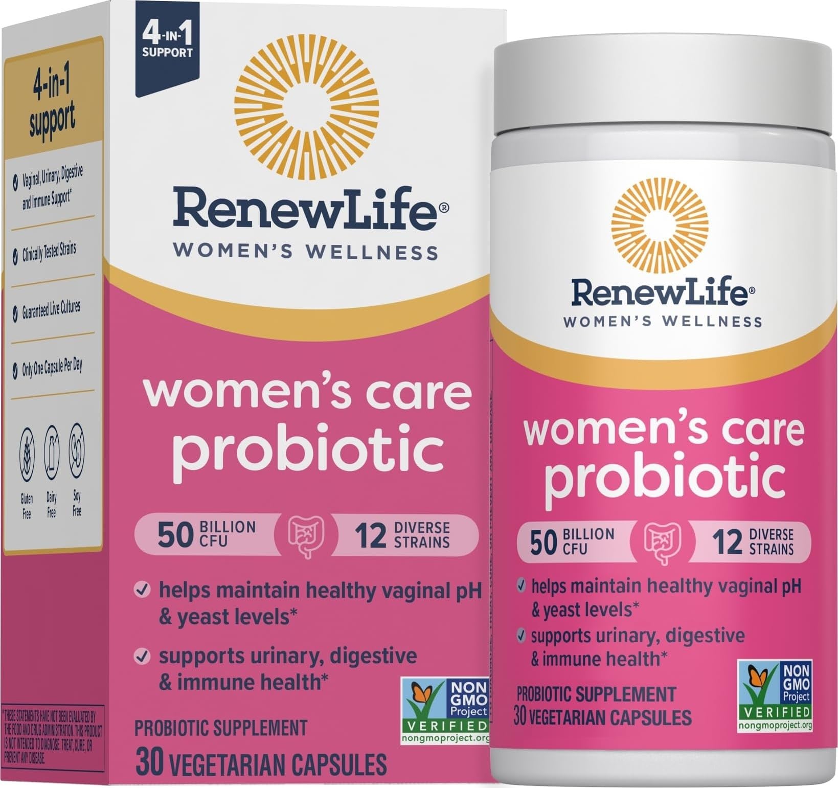 Renew Life Women's Probiotic 50 Billion CFU Capsule 30 Count