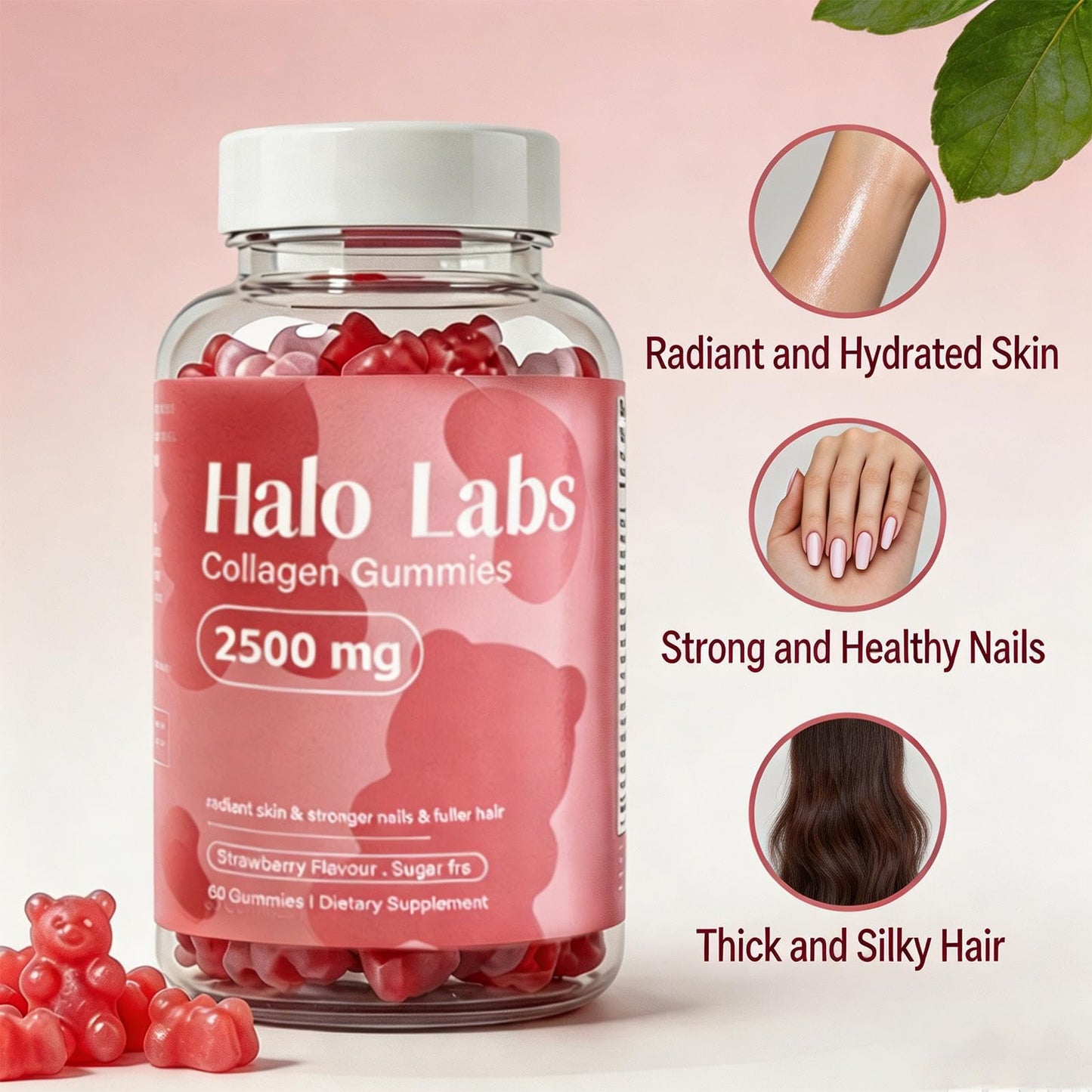 Halo Labs Vexity Labs Collagen Capsule 60 Count