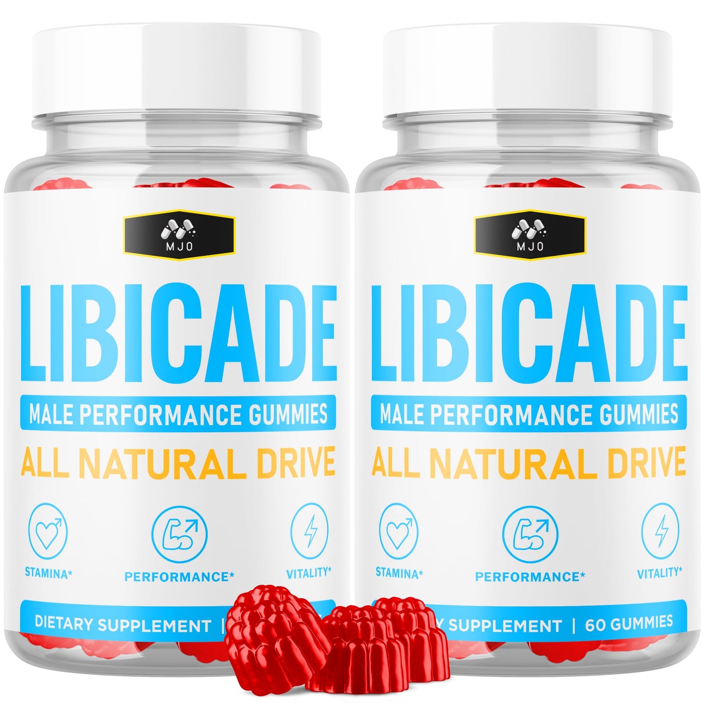 MJO Libicade Gummies 120 Gummies