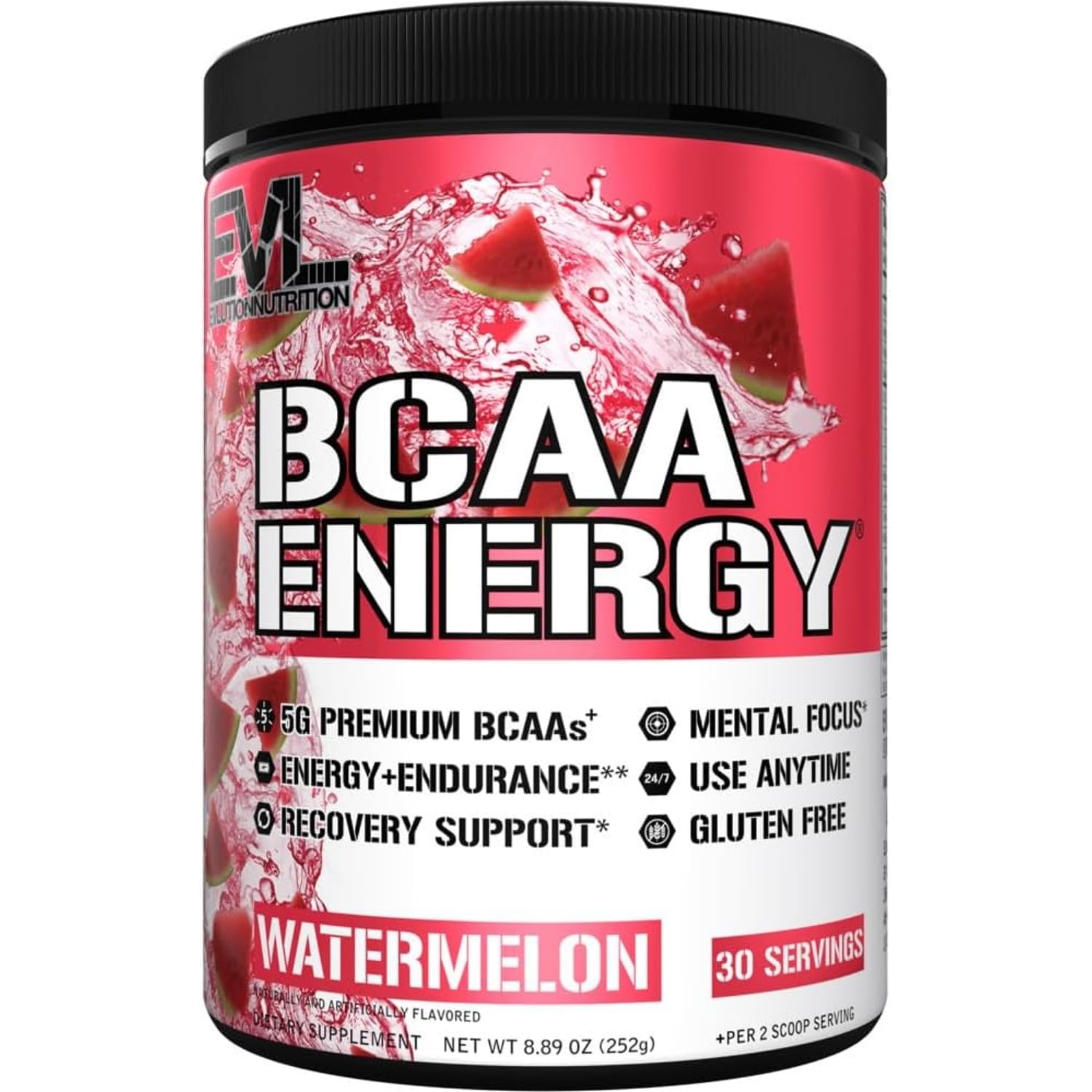 Evlution BCAAs Amino Acids Watermelon Powder 10.2