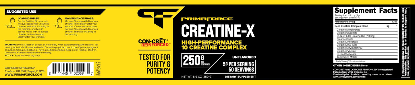 Primaforce Creatine-X Powder 8.8 Ounce