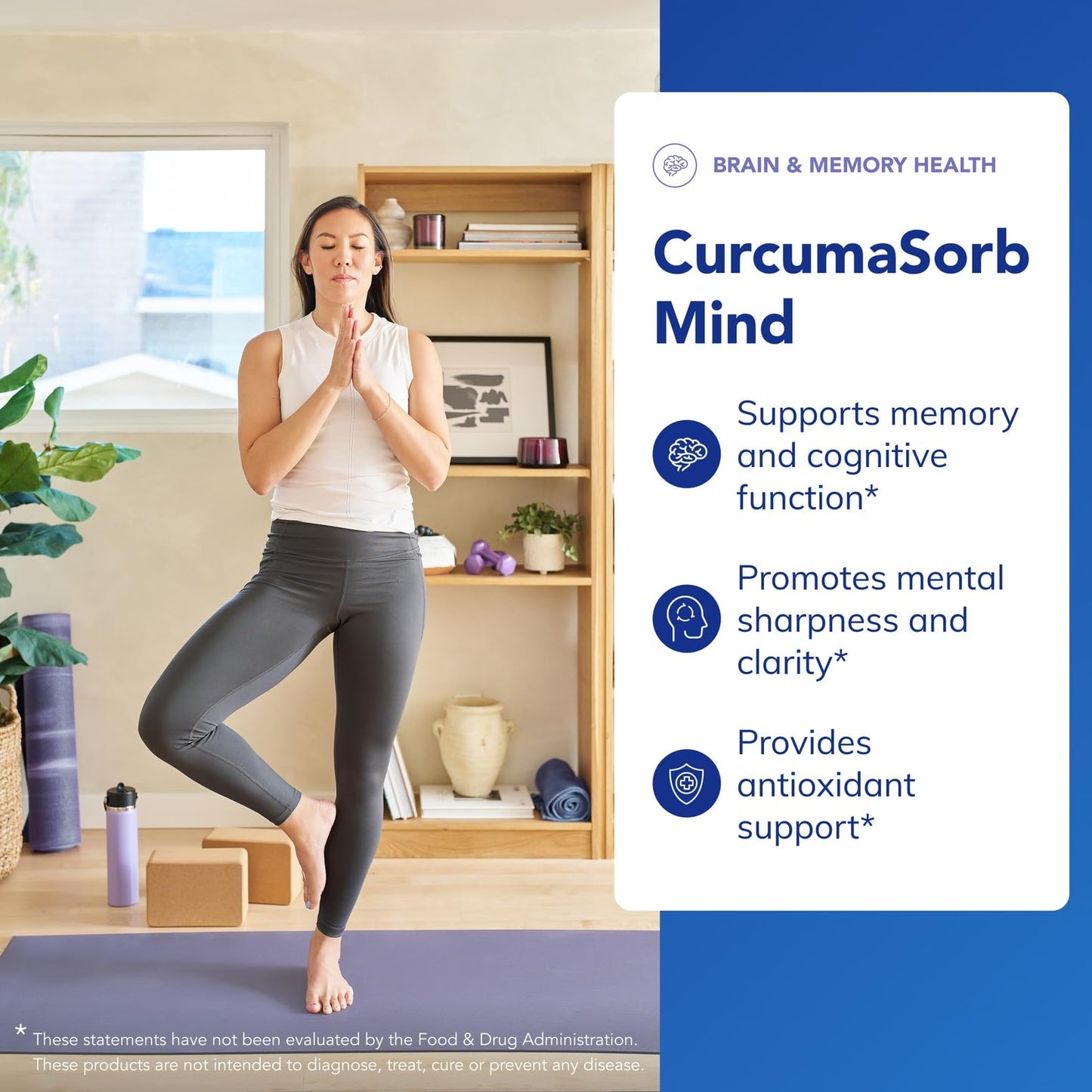 Pure Encapsulations CurcumaSorb Mind 60 Capsules