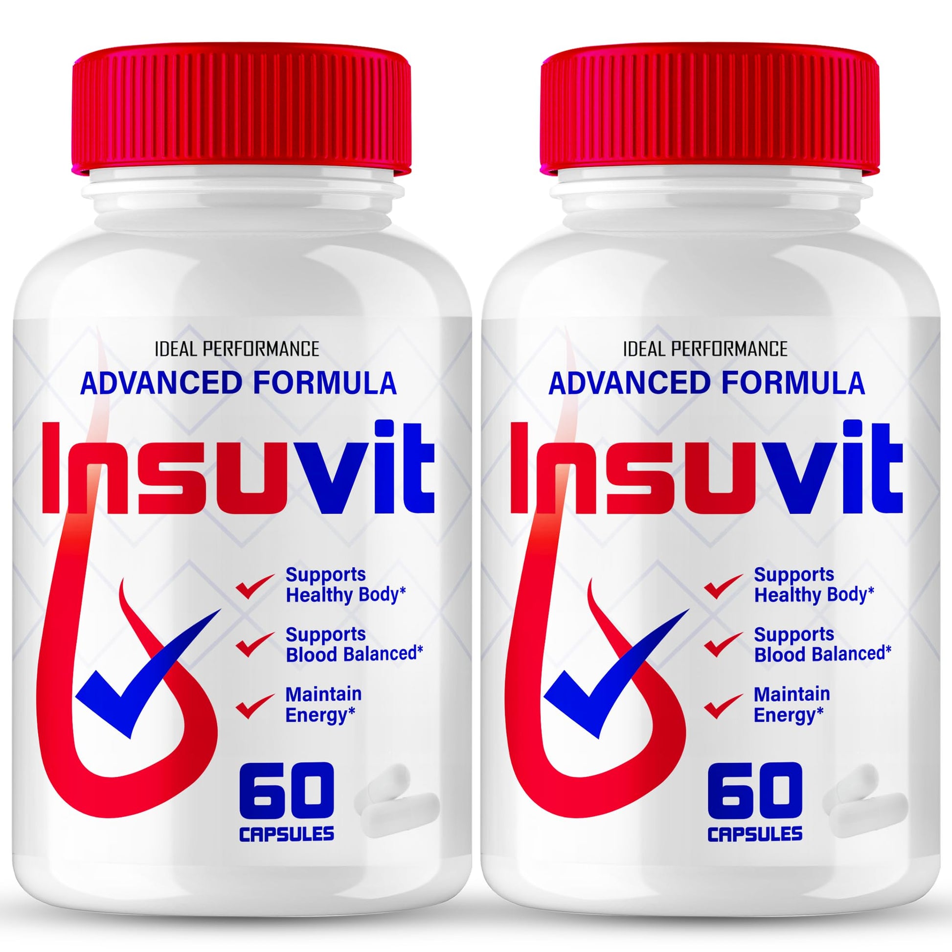 IDEAL PERFORMANCE Insuvit Advanced Blood Formula Capsules, 120 Capsules