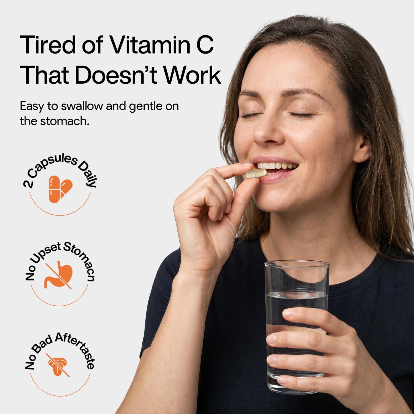 NutriFlair Liposomal Vitamin C 1700mg Capsules 180 Count