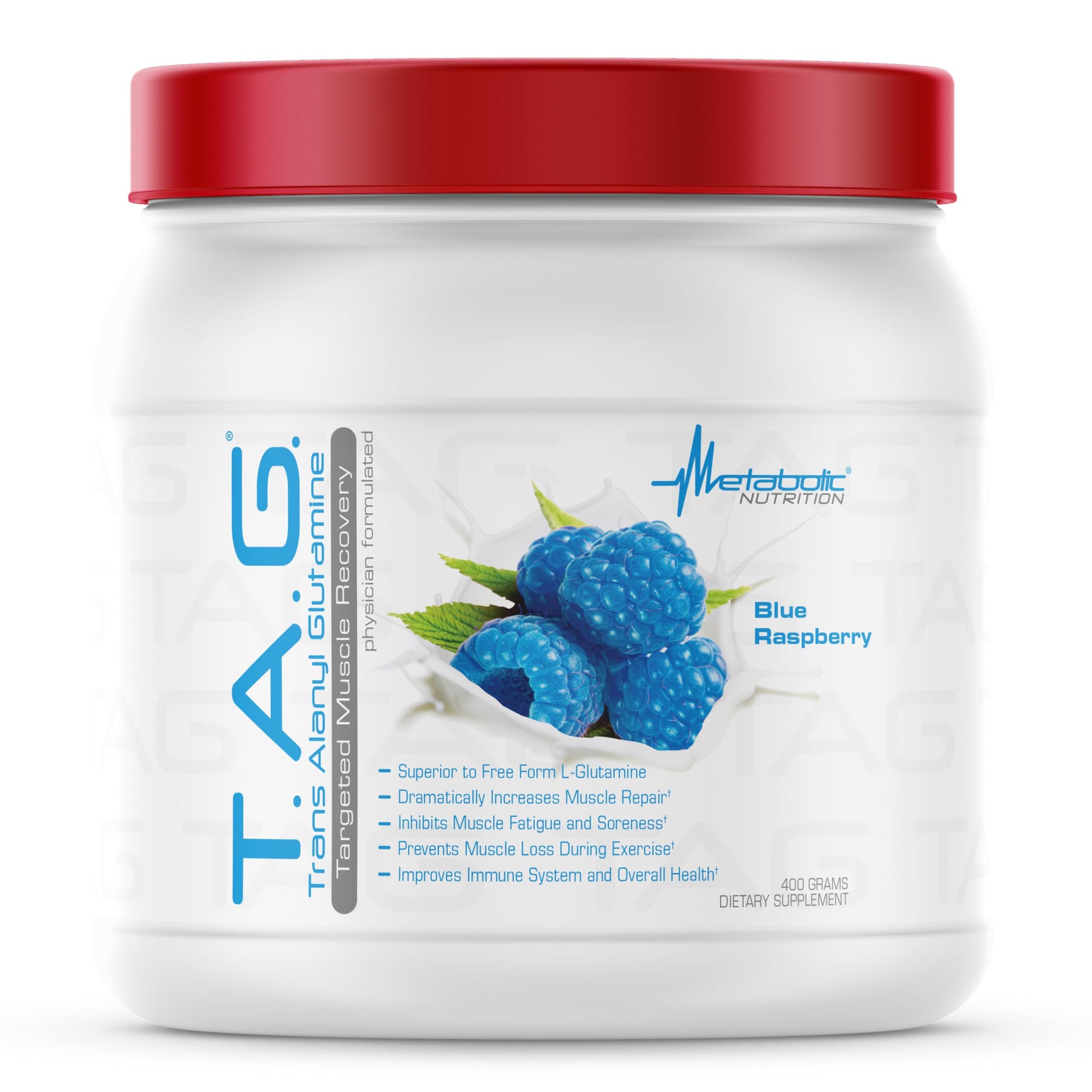 Metabolic Nutrition TAG Trans Alanyl Glutamine 100% L-Glutamine Peptide Powder, 14.1 Ounce