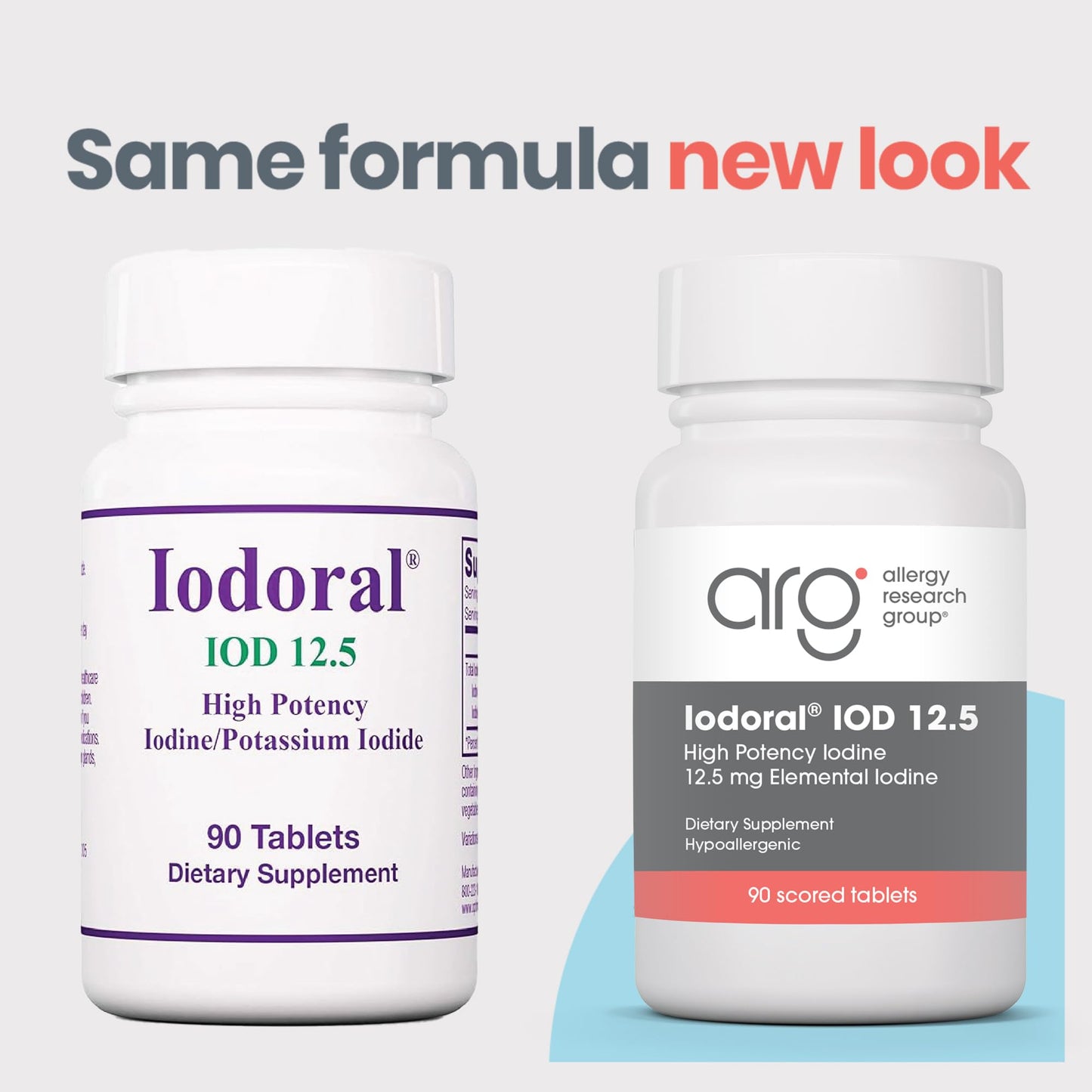 Optimox Iodoral 12.5 mg Iodine Tablets, 180 Count