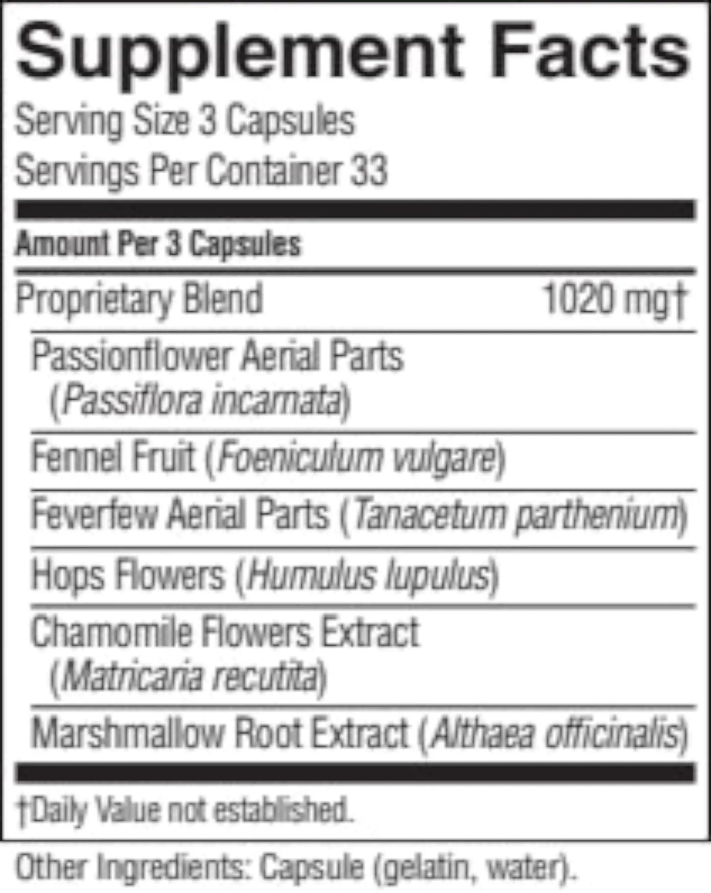 Nature's Sunshine Stress-J 100 Capsules