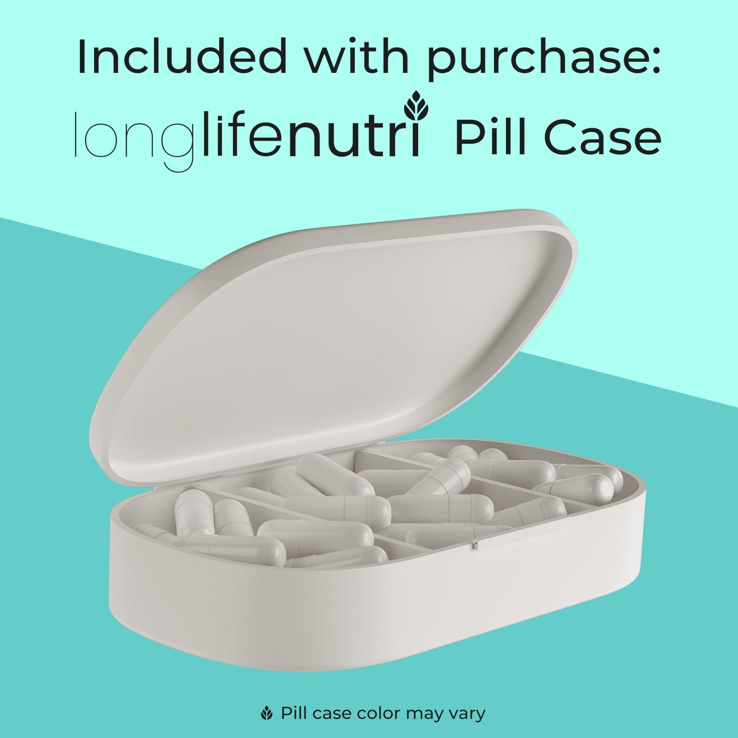 LongLifeNutri Brain & Hormone Support Pregnenolone Capsules 180 Count