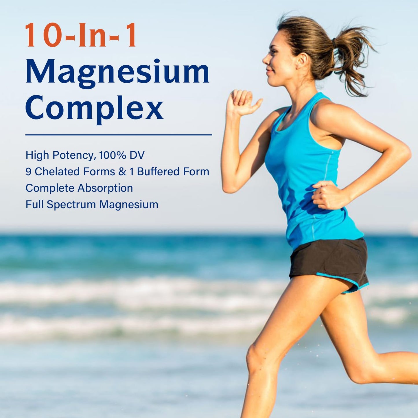 Innate Vitality 10-in-1 Magnesium Complex 960mg, 240 Vegan Capsules