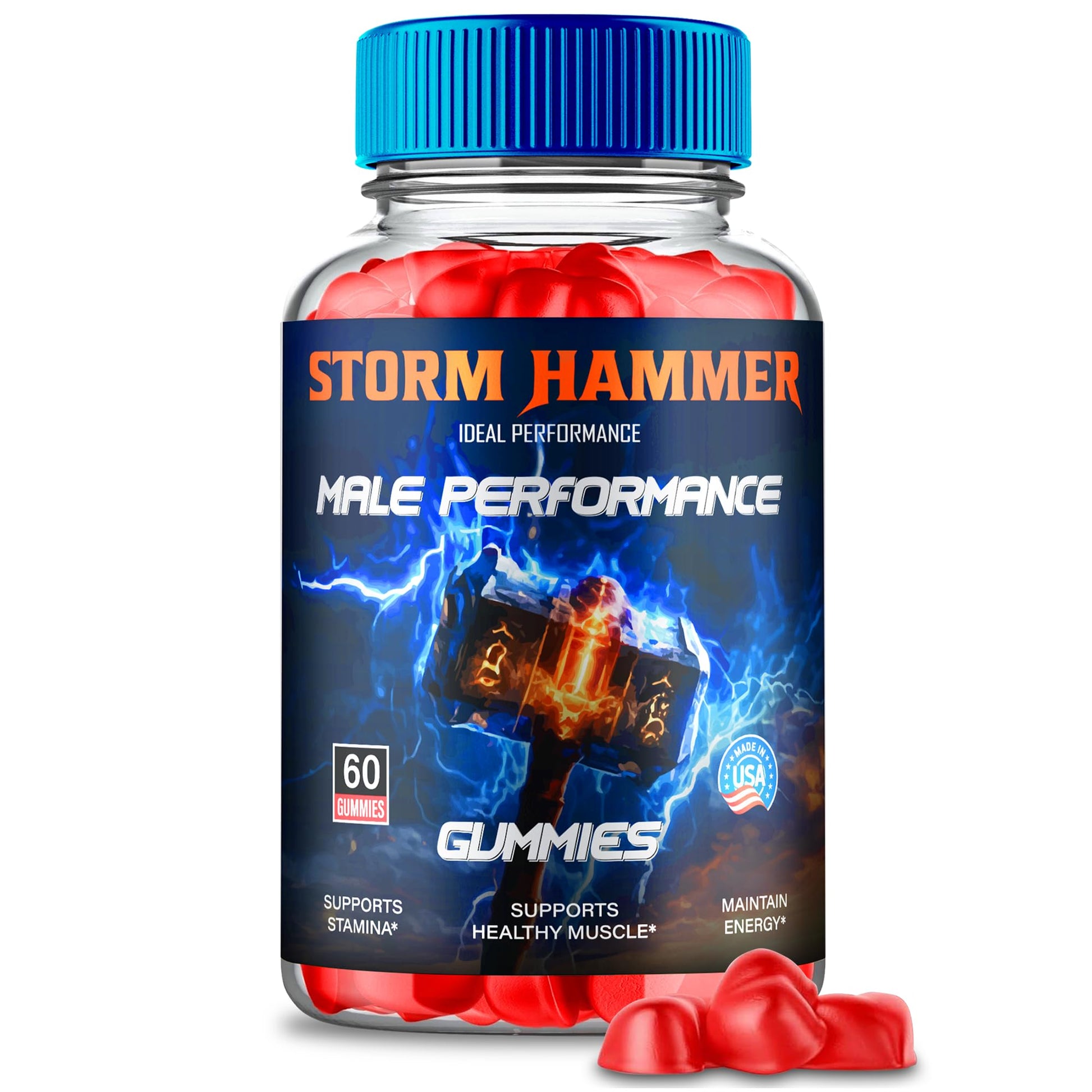 Ideal Performance Storm Hammer Gummies 60-Count