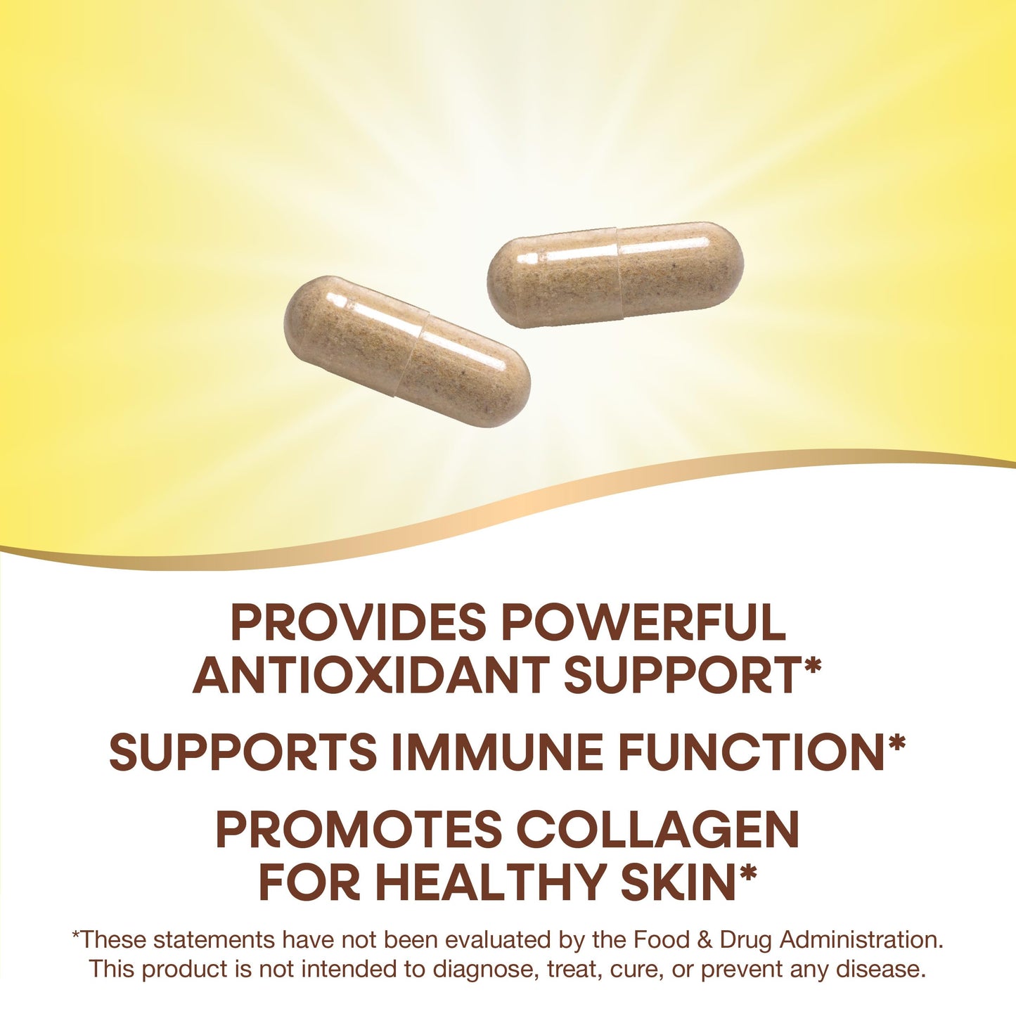 Nature's Way Vitamin C 500 mg with Bioflavonoids, 1000 mg Vitamin C per Serving, 100 Capsules