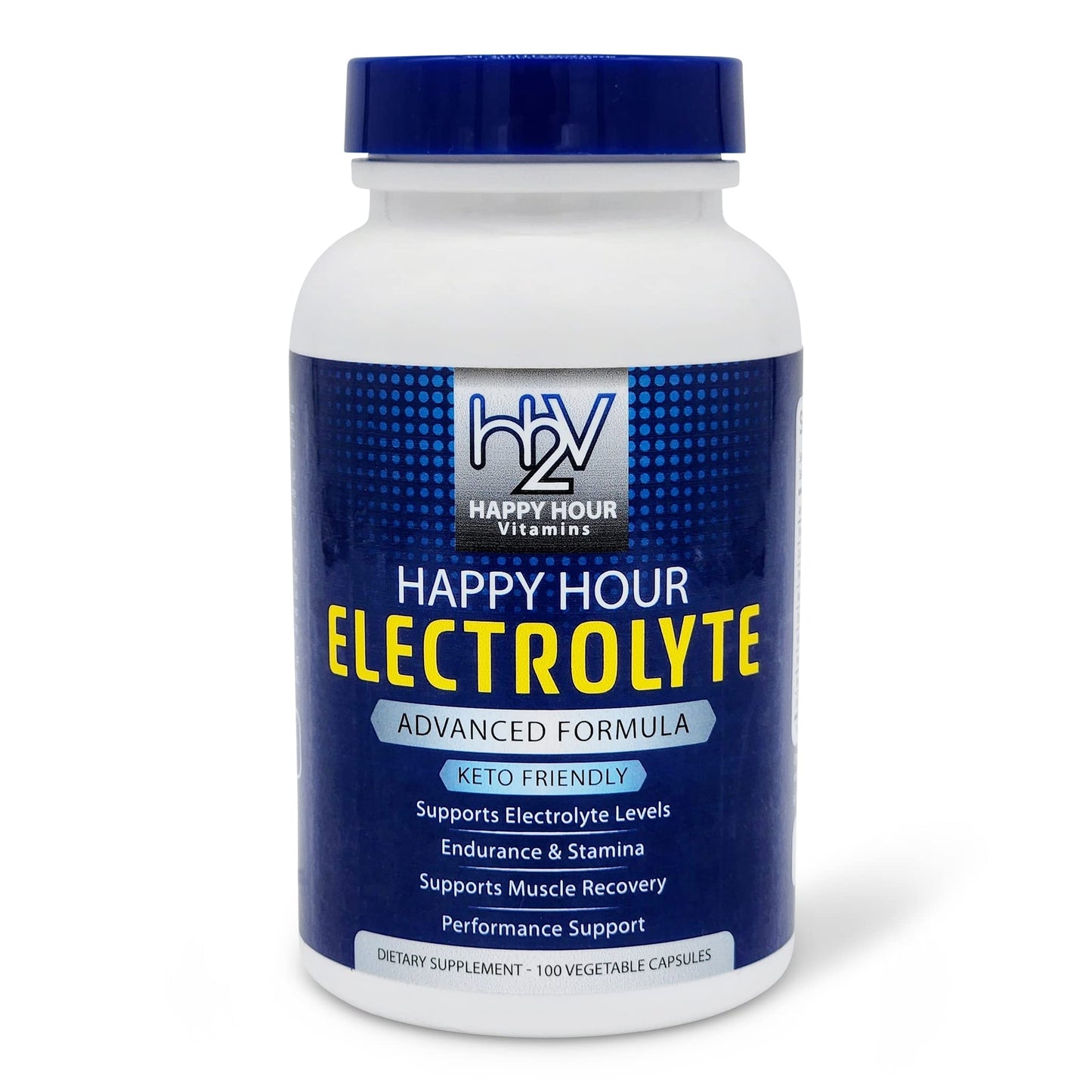 Happy Hour Vitamins Electrolyte Capsule, 100 Count