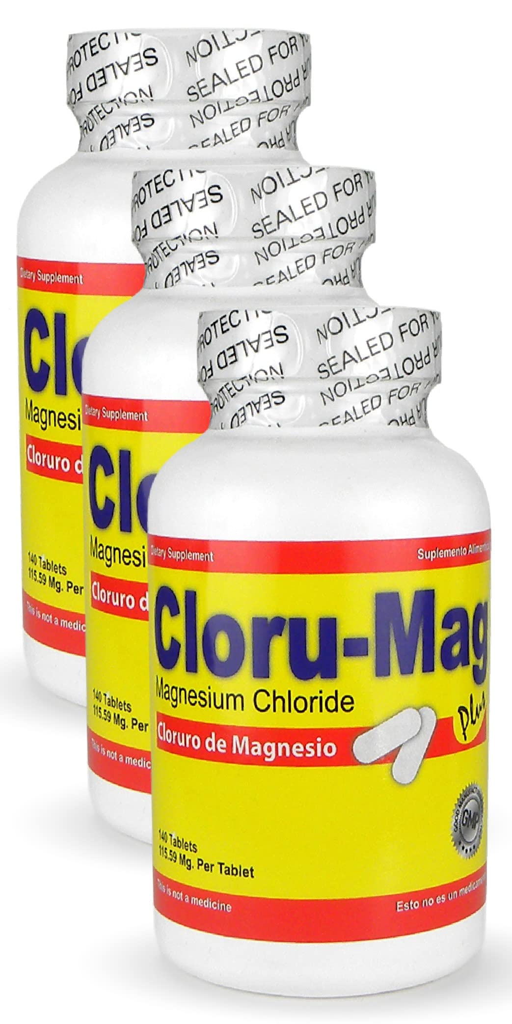 Cloru-Mag Plus Magnesium Chloride Tablets, 140 Tablets