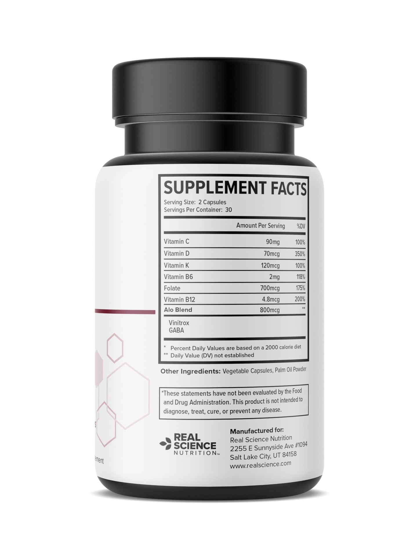 Real Science Nutrition Alopecinol Miracle Capsule, 1 Count