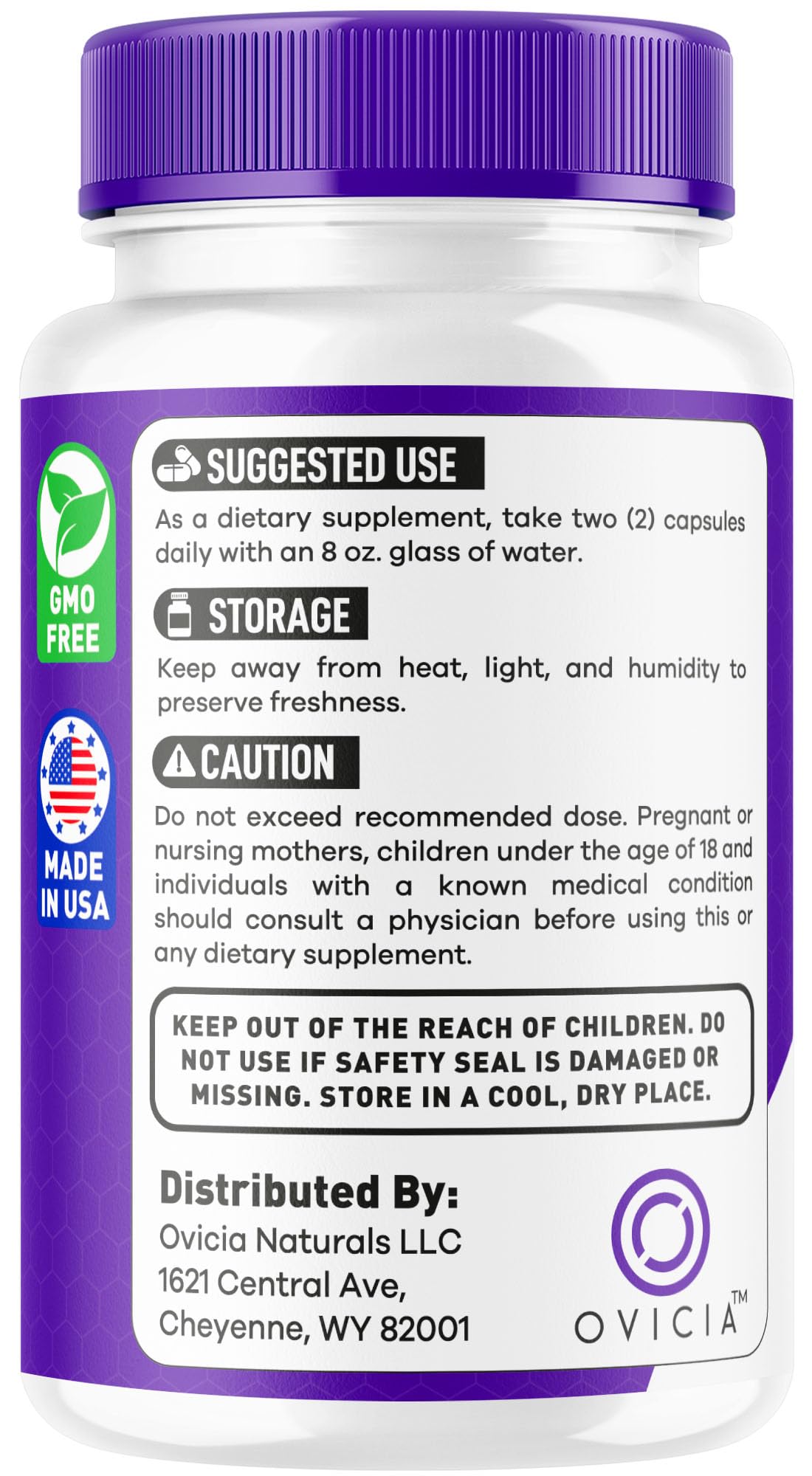 OVICIA Meta Burn Pro Capsules 120 Capsules