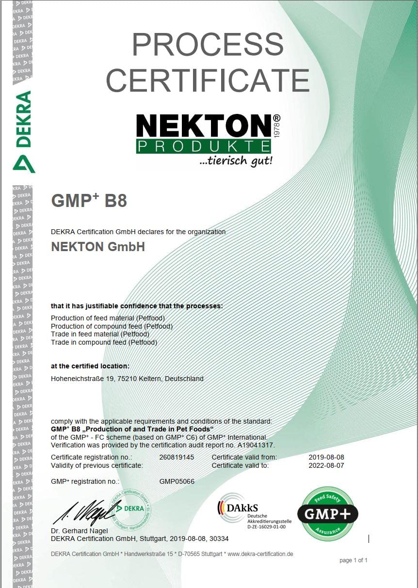 Nekton Calcium Plus - Calcium with Magnesium & Vitamins Powder 11