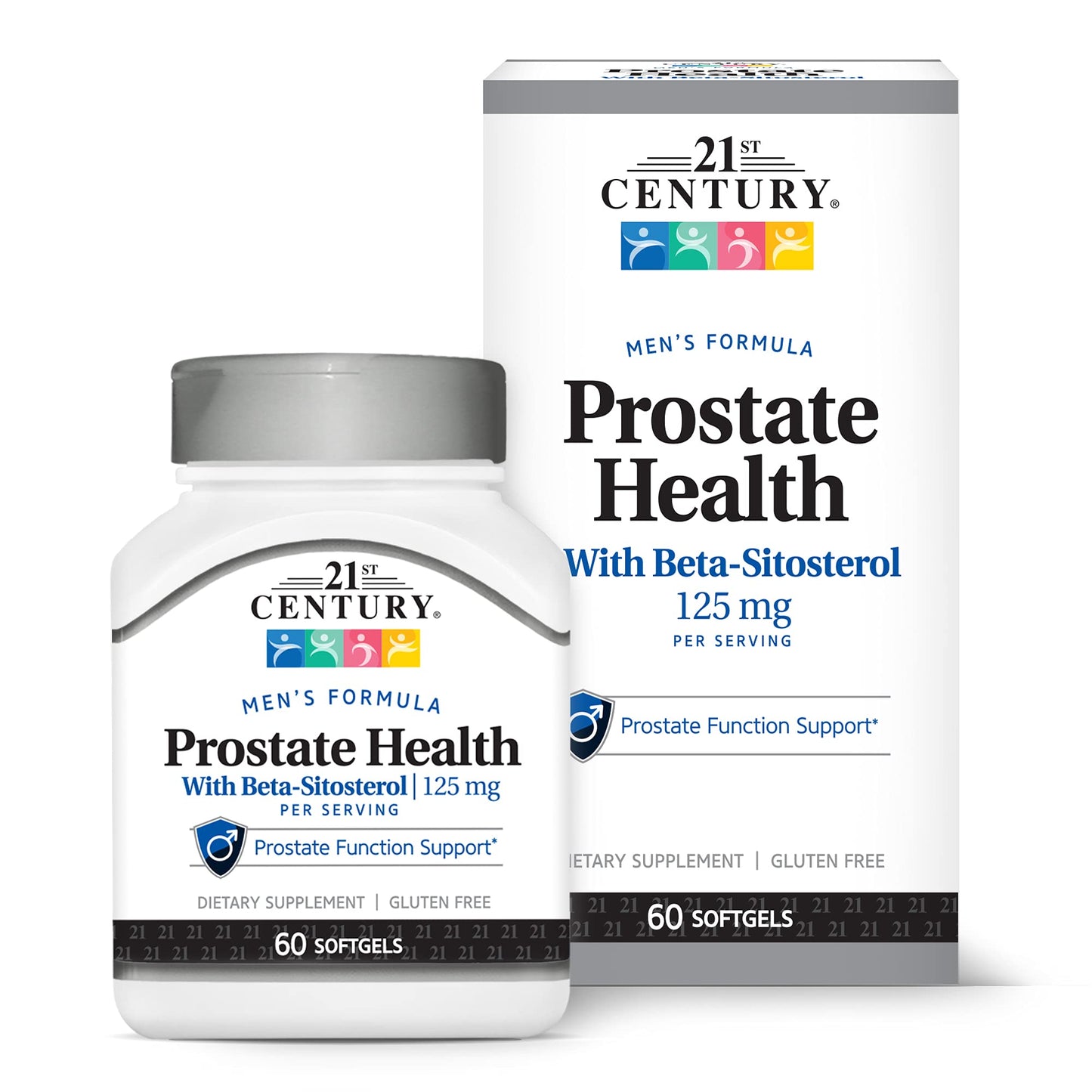21st Century Prostate Health Supplement for Men Softgels, 60 Count