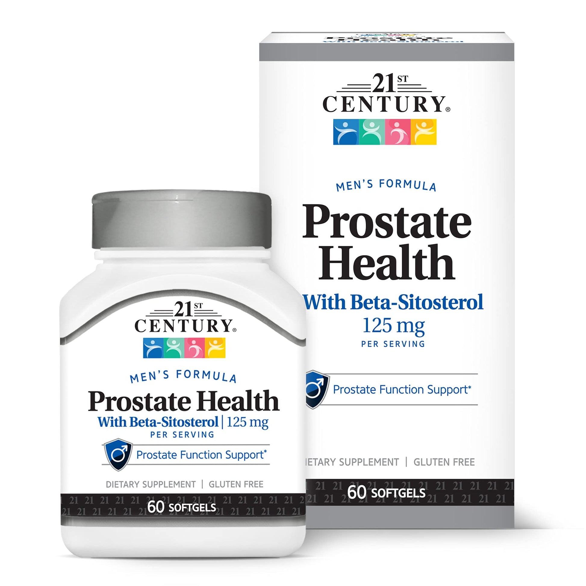21st Century Prostate Health Supplement for Men Softgels, 60 Count