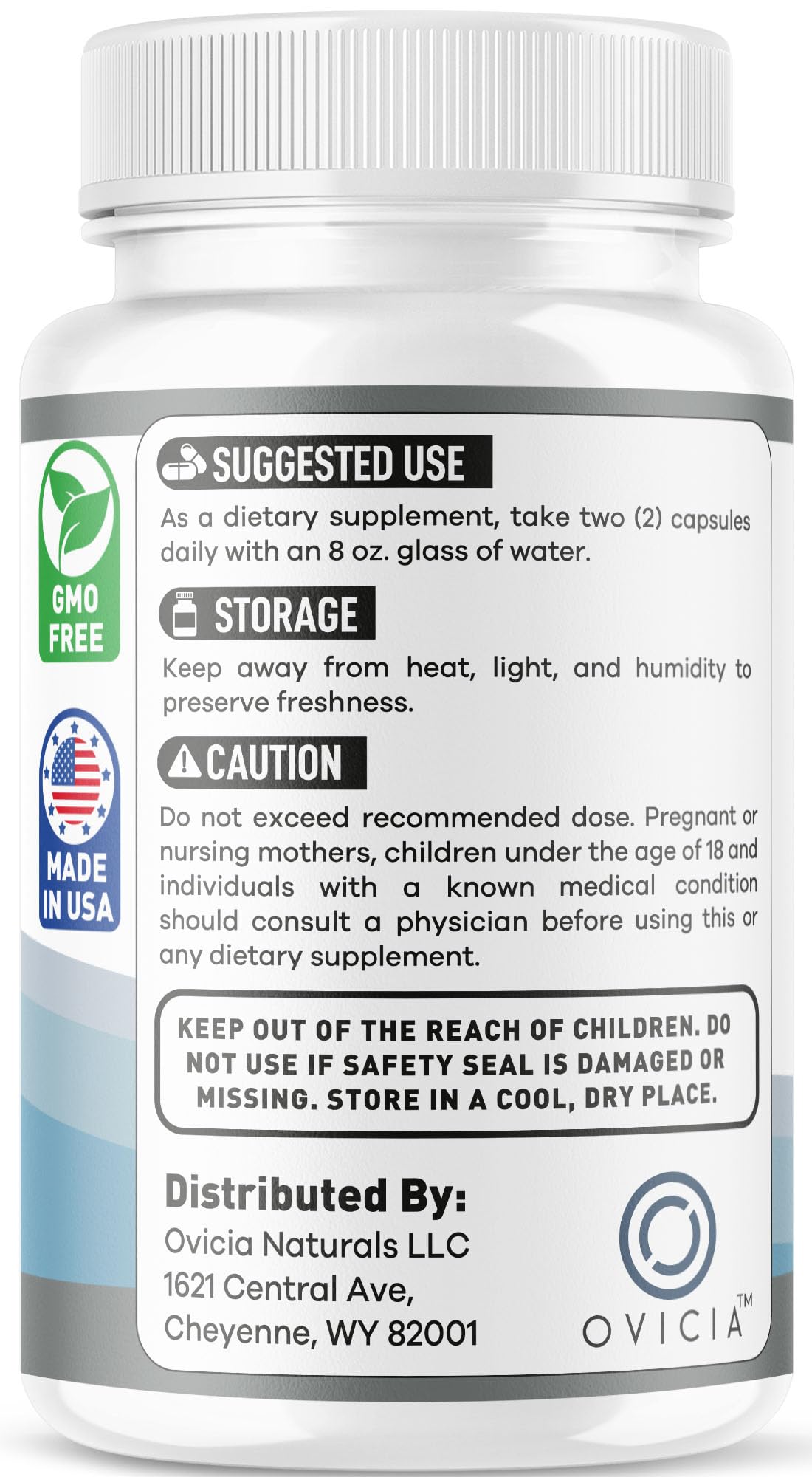 OVICIA Glucore Capsules 180 Capsules