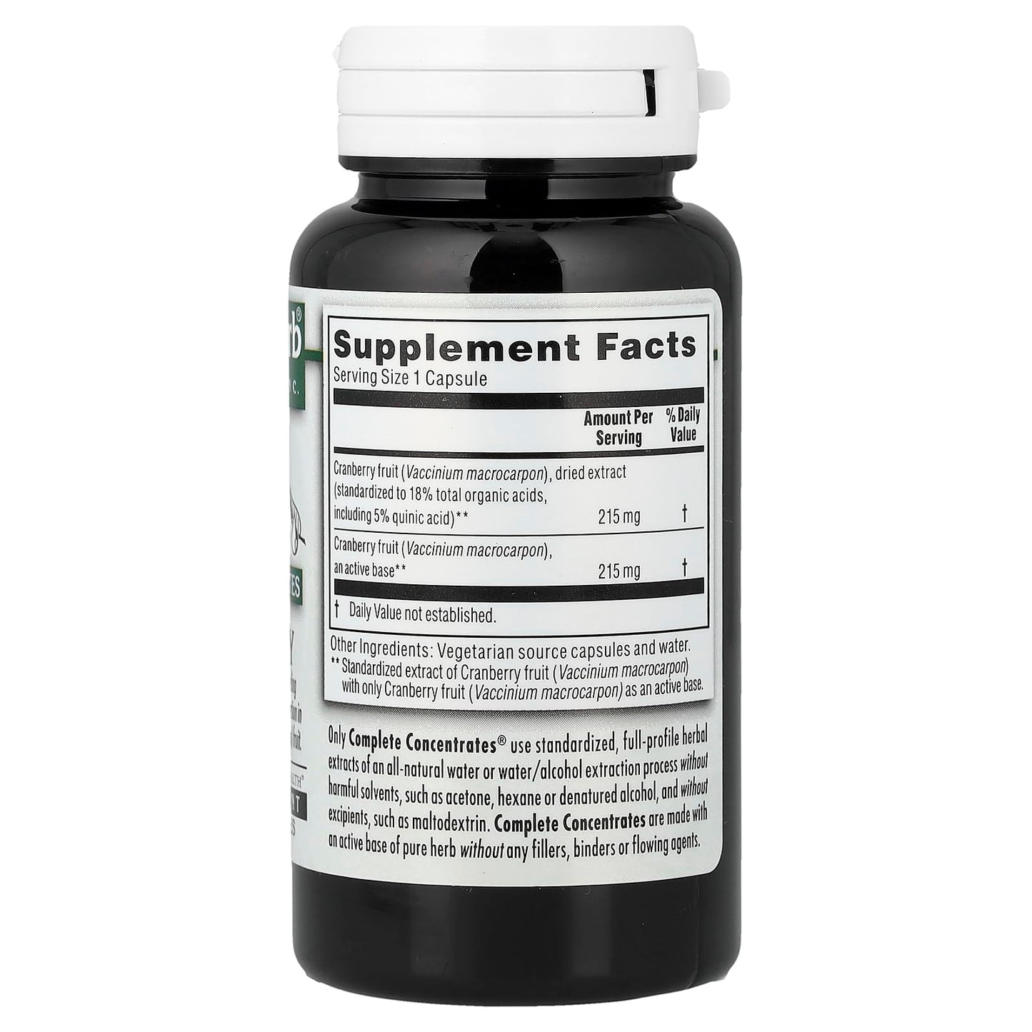 Kroeger Herb Products Cranberry Complete Concentrate 90 Capsules