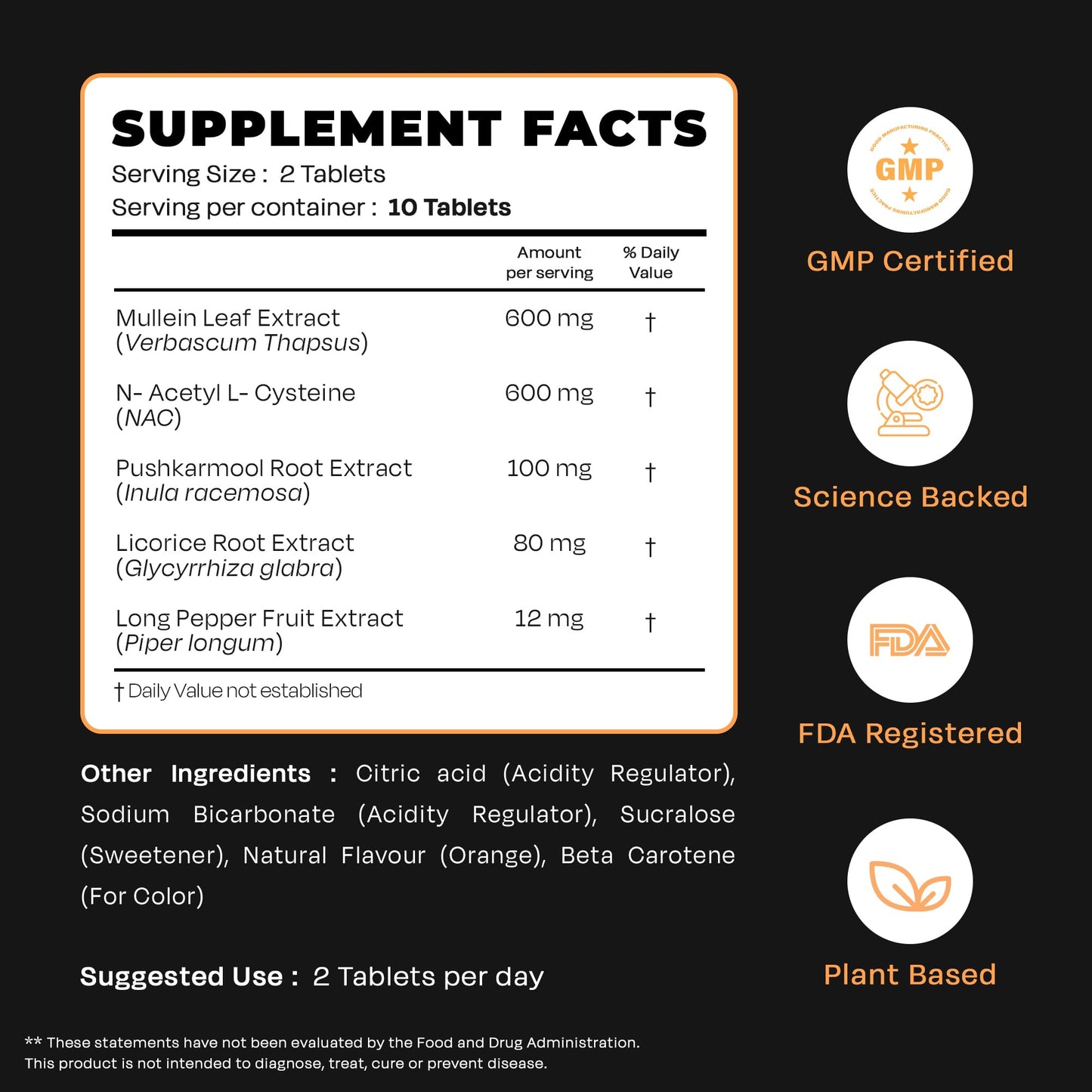 Auric Resp 365 Effervescent Tablets, 60 Tablets