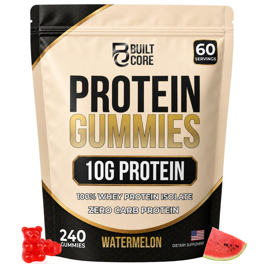 BuiltCore Whey Isolate Protein Gummies – 25 Count