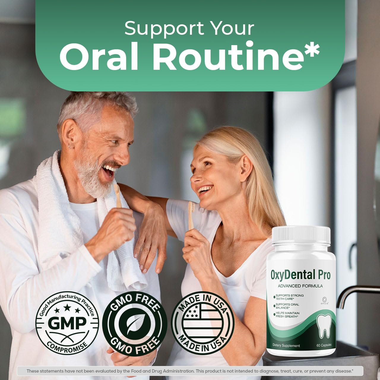 OVICIA OxyDental Pro Capsules, 60 Count