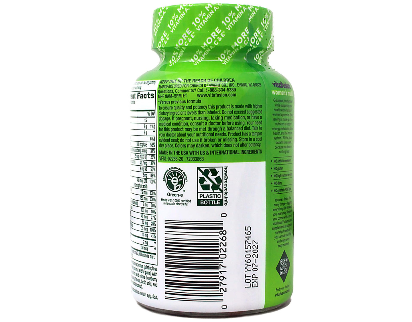 Vitafusion Women's Complete Multivitamin Gummies 280 Count
