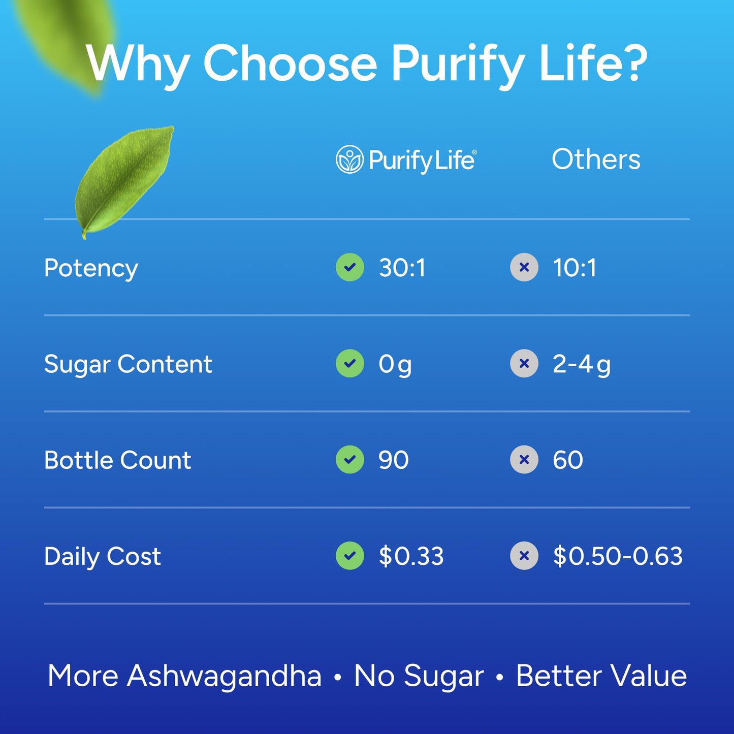 Purify Life Ashwagandha Gummies 90 Count
