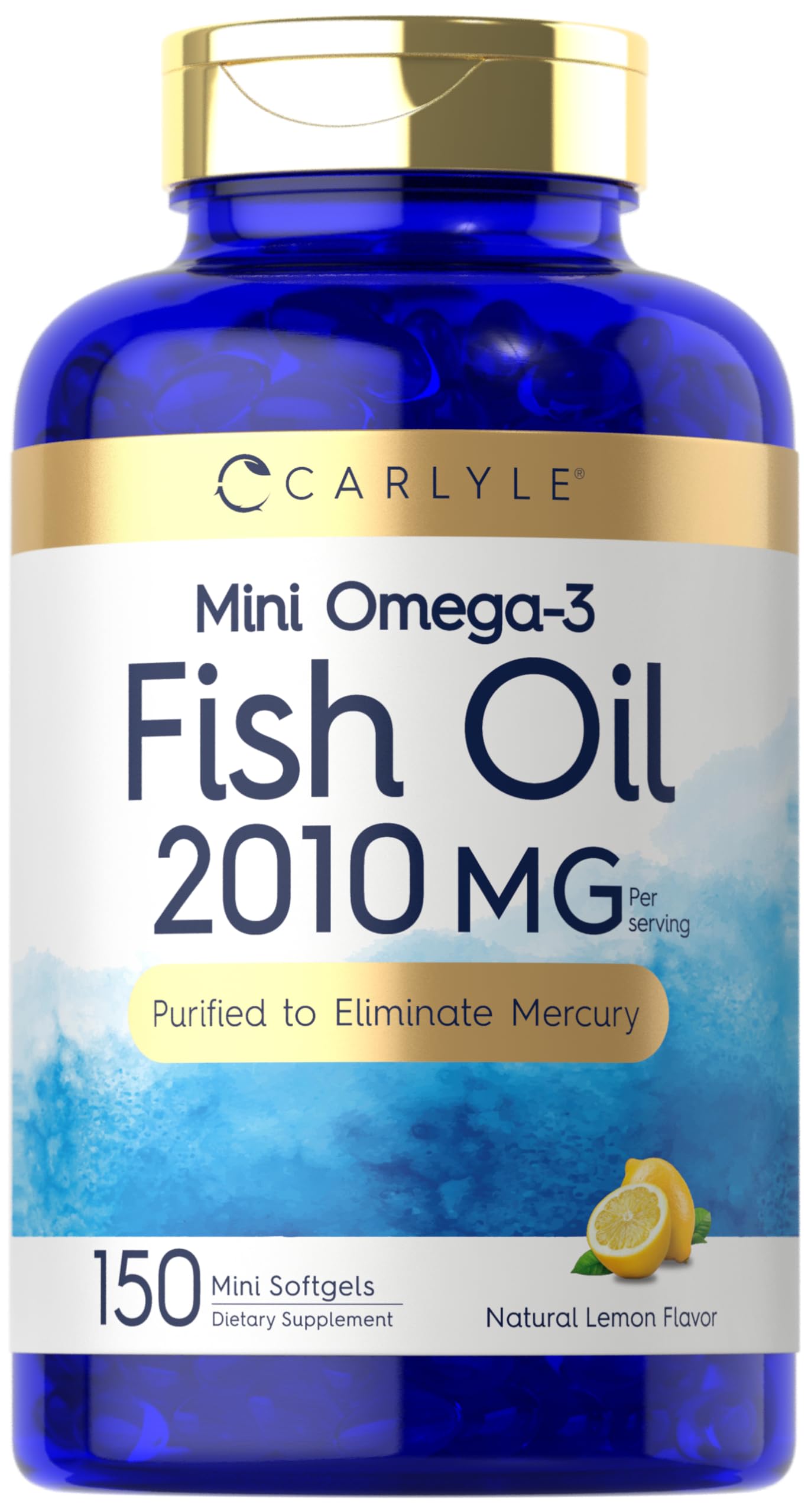 Carlyle Mini Fish Oil Softgels 150 Count