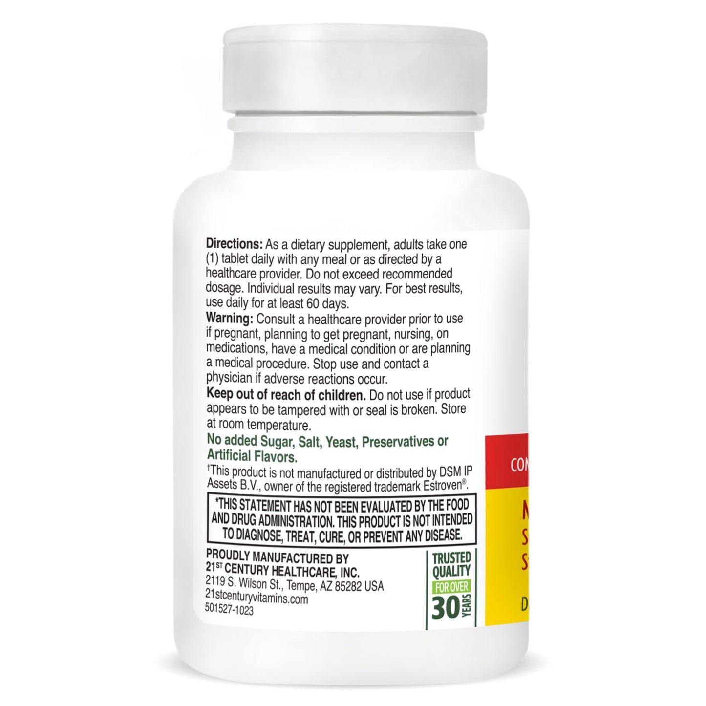 21st Century Estro Support Max + Energy 30 Tablets