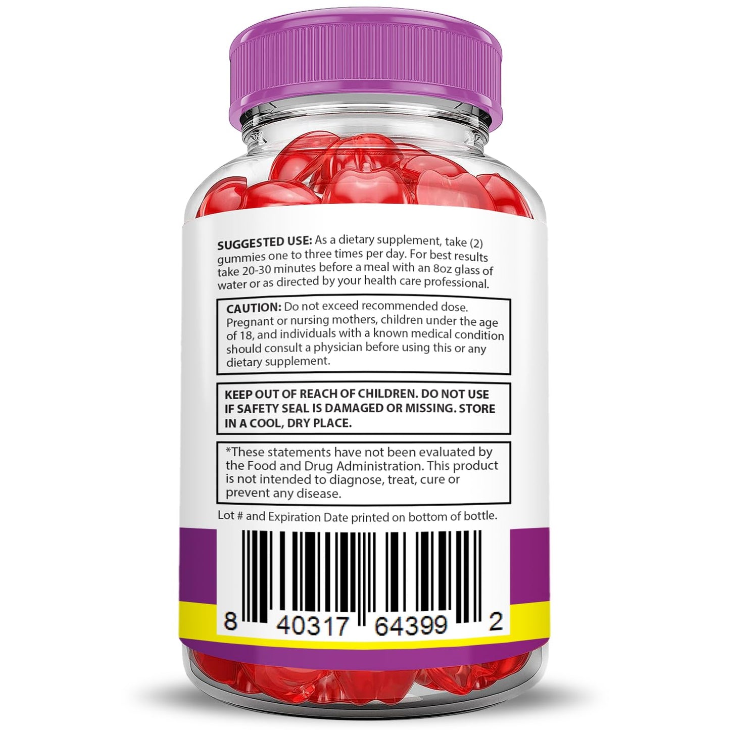 Justified Laboratories Fast Active Keto ACV Gummies Extreme 2000MG, 600 Gummies