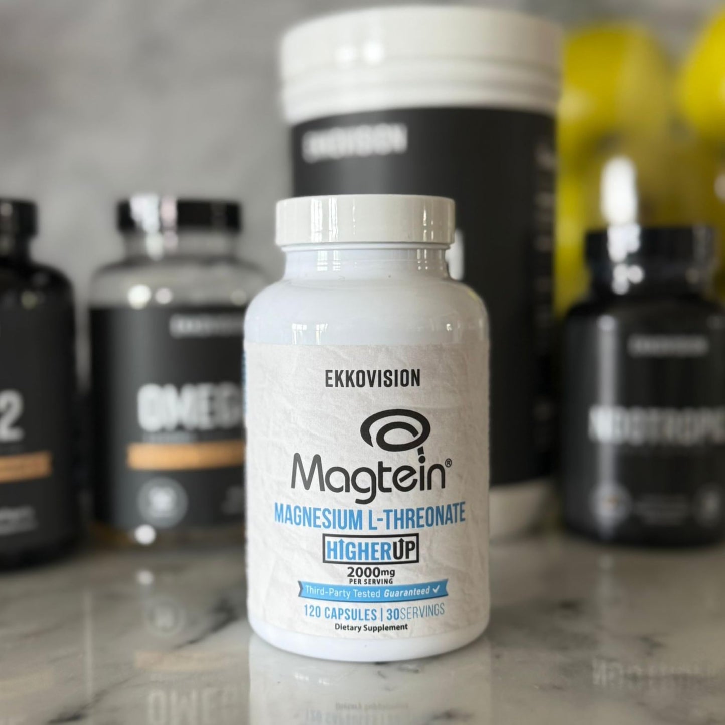 Ekkovision Magtein Magnesium L-Threonate Capsules 120 Count