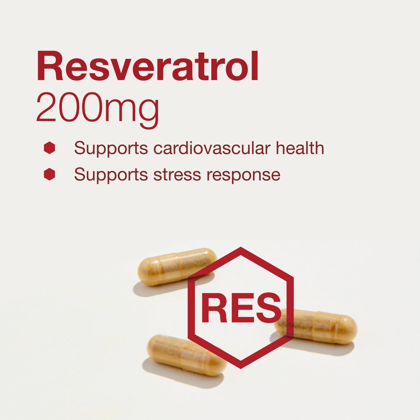 Protocol for Life Balance Resveratrol 200 mg Trans-Resveratrol with Japanese Knotweed & Grape Seed Extract, Vegan & Non-GMO, 60 Capsules