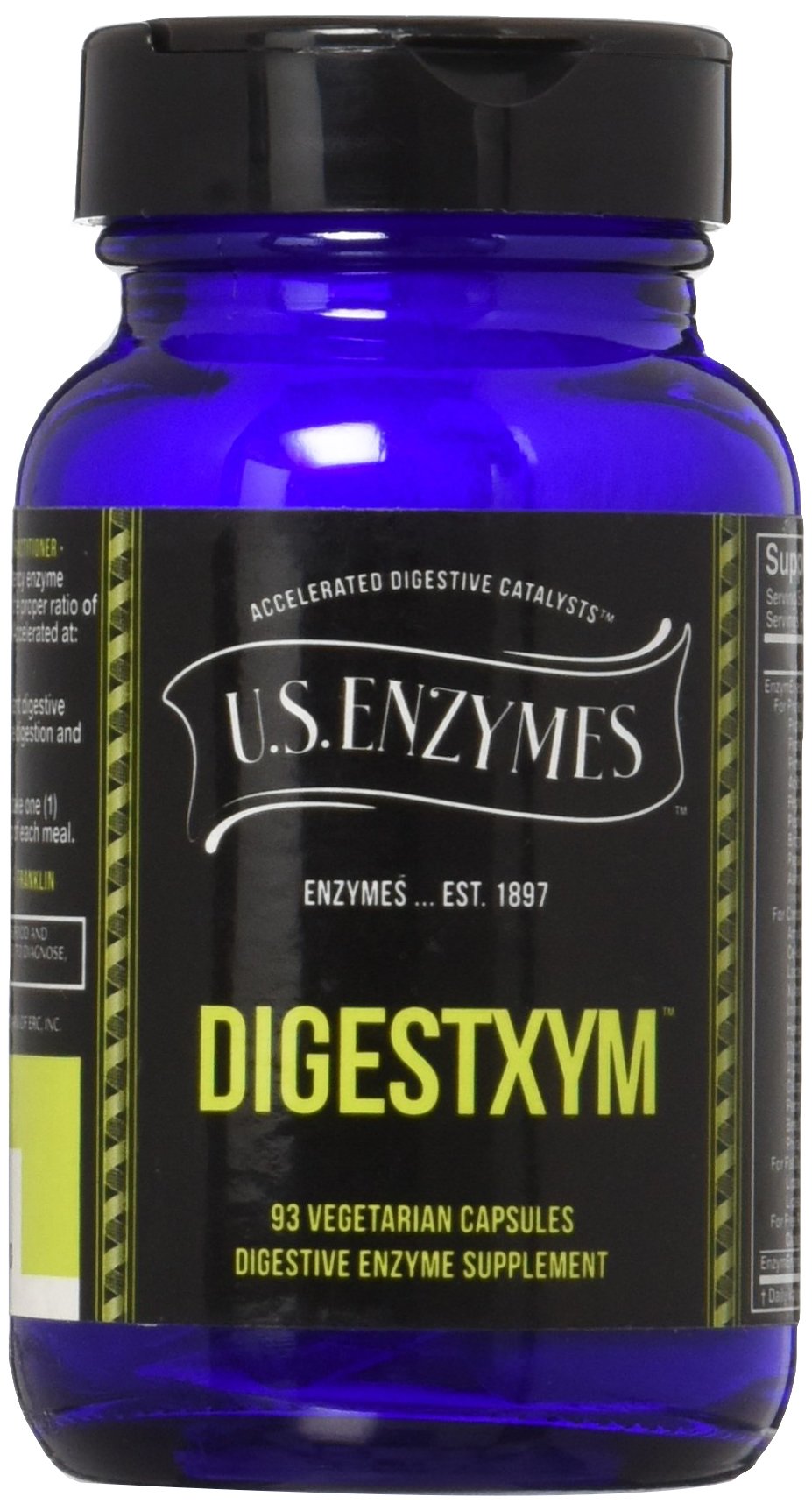 USAEnzymes Digestxym Digestive Enzymes Capsules 93