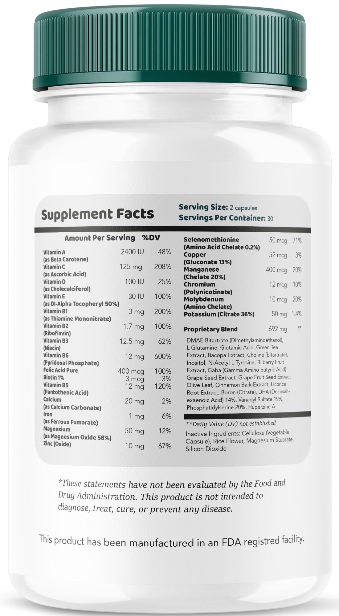 LIVORKA Bio Grow Capsules 120 Count