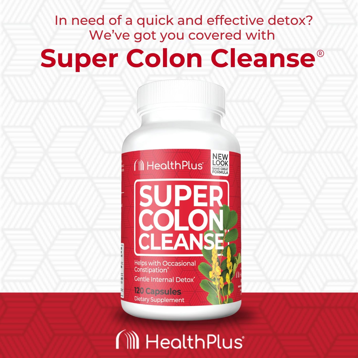 Health Plus Super Colon Cleanse 120 Capsules