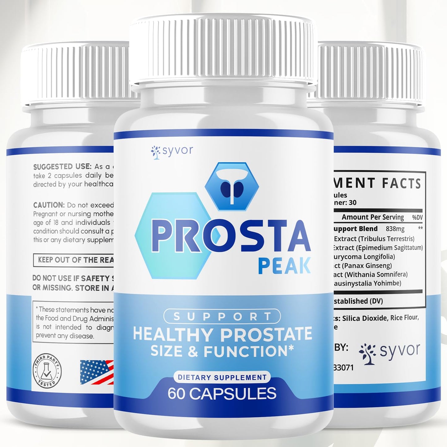Syvor Prosta Peak Capsules, 60 Count