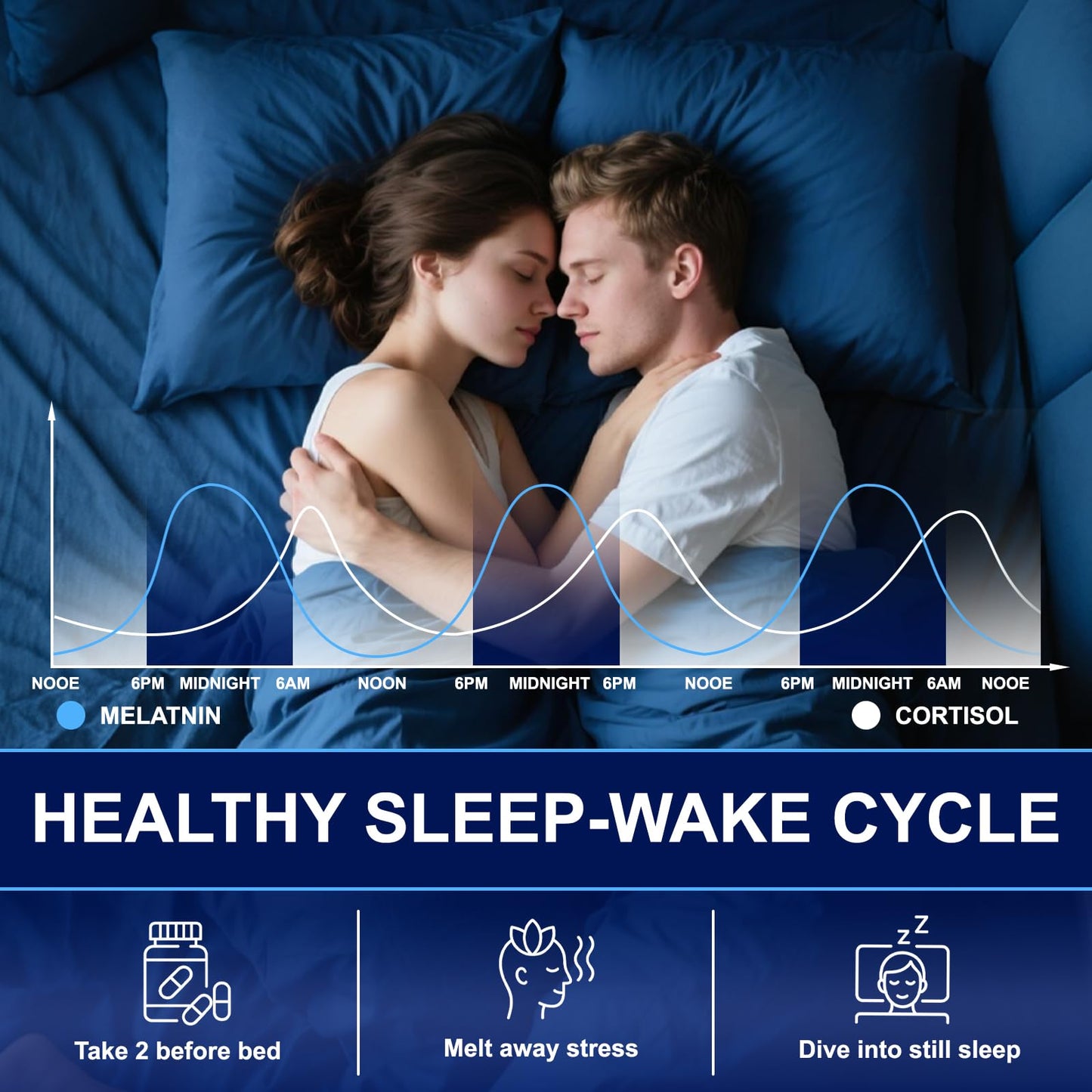 Satnkemi Sleep Gummies for Adults, 60 Count