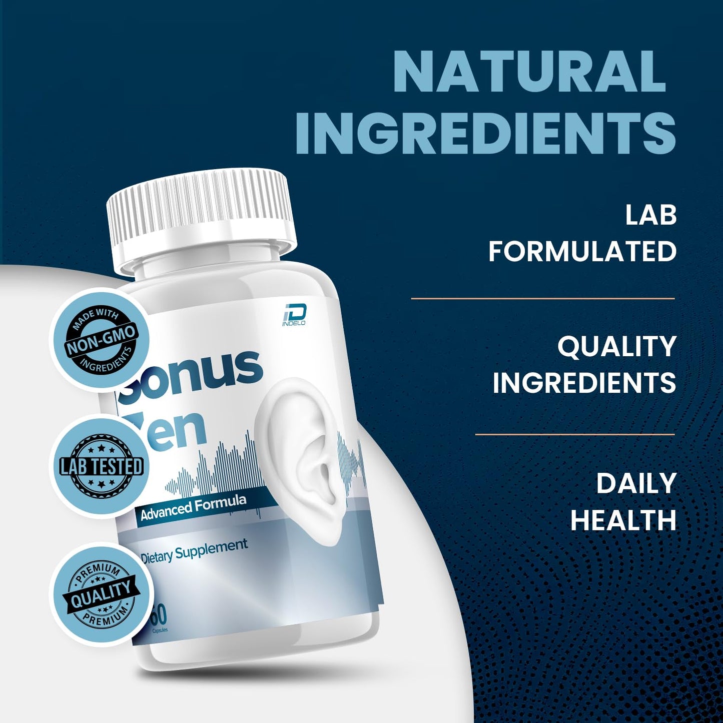 Indelo Sonus Zen Ear Support Capsule 60 Capsules