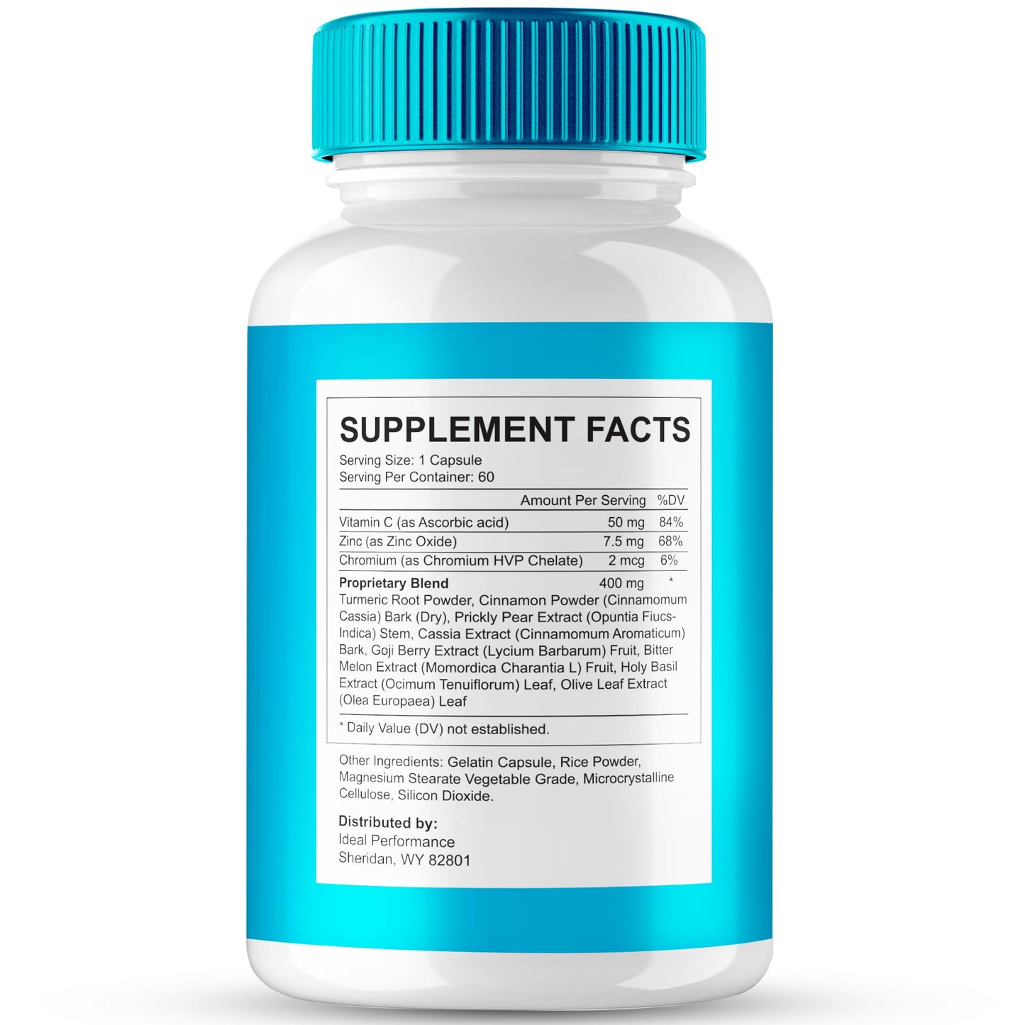 IDEAL PERFORMANCE Restilen Stress Relief and Relaxation Supplement Capsules, 60 Count