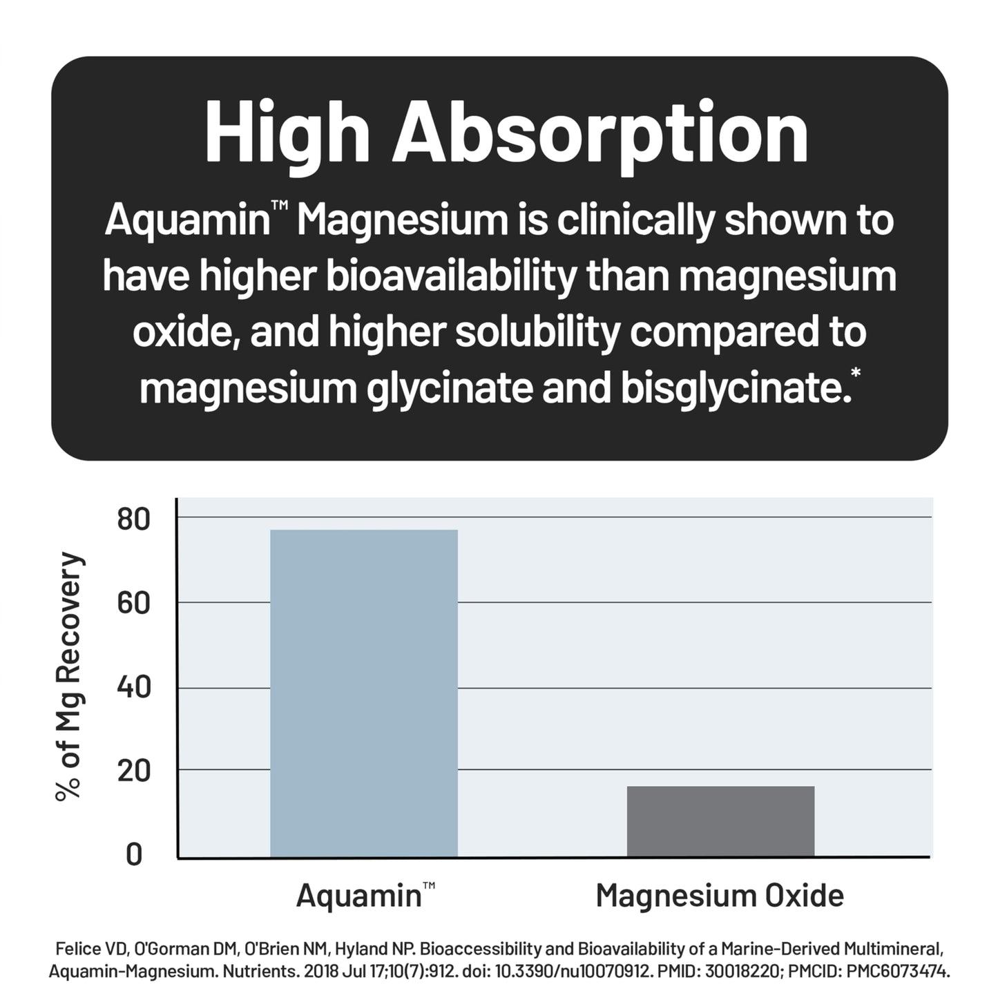 NatureWise High Absorption Marine Magnesium 300mg Softgels 90 Count