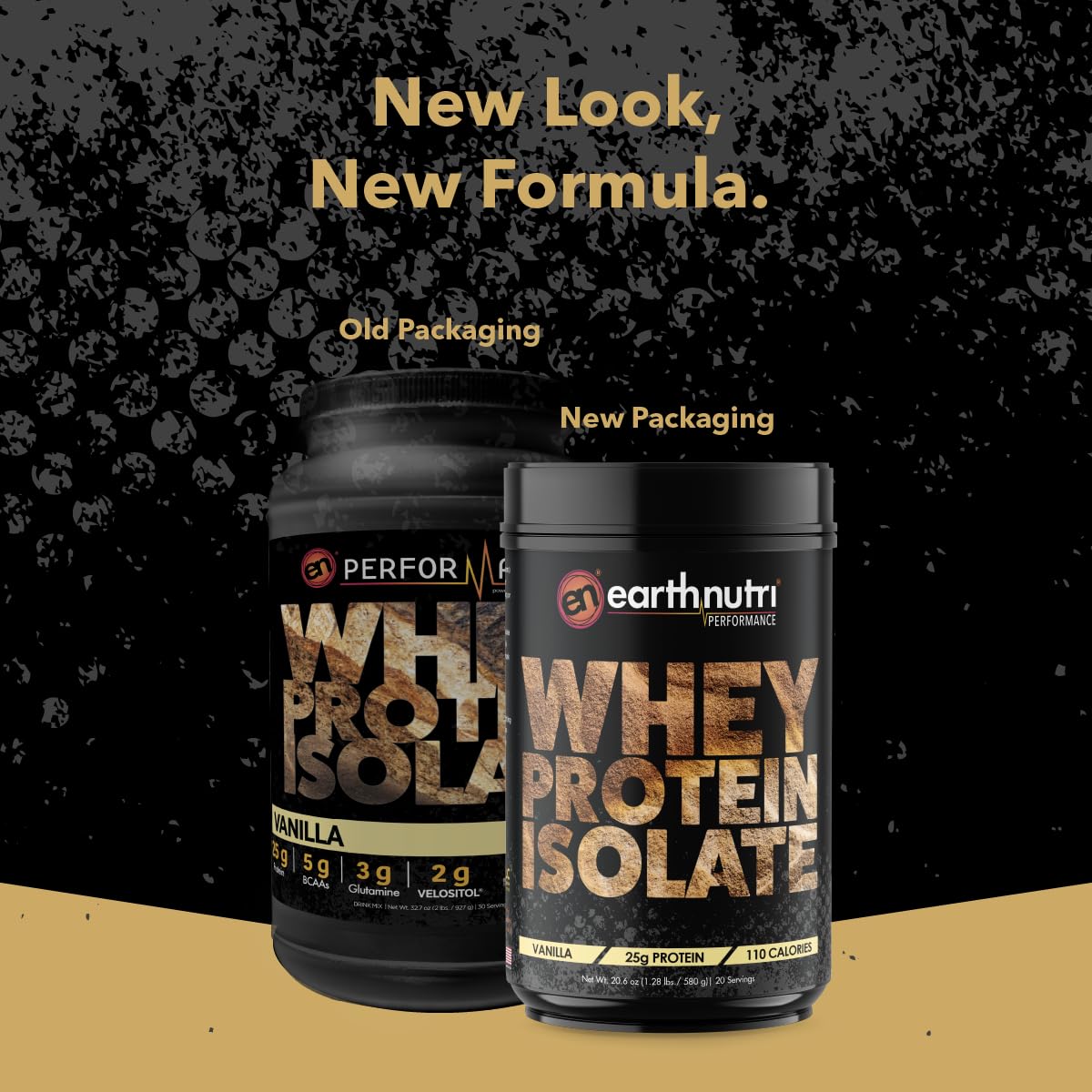 EarthNutri Whey Isolate Protein Powder Vanilla Flavor, 20 Servings