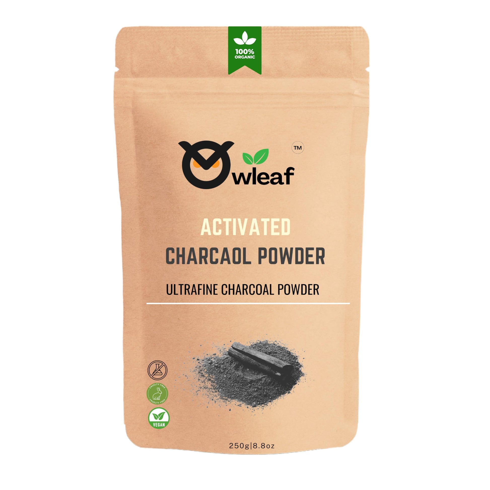 Generic Owleaf’s Pure & Natural Activated Charcoal Face Mask Powder 8.8 Ounce
