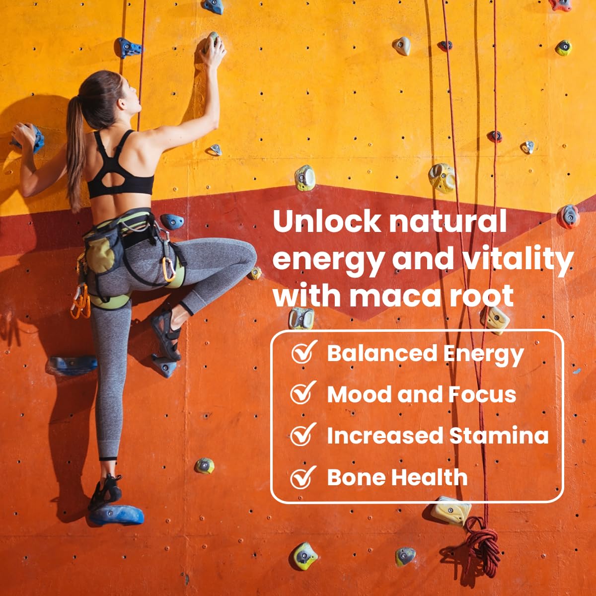 Sanar Naturals Maca Root Supplement 120 Capsules