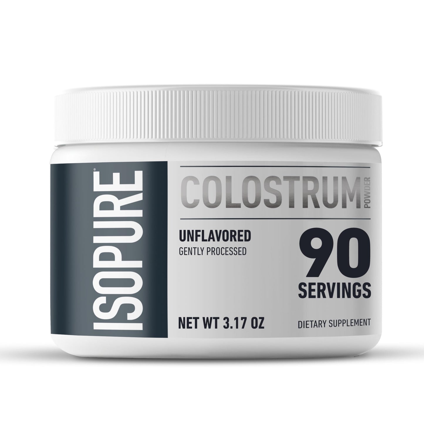 Isopure Bovine Colostrum Supplement Powder, 90 Servings